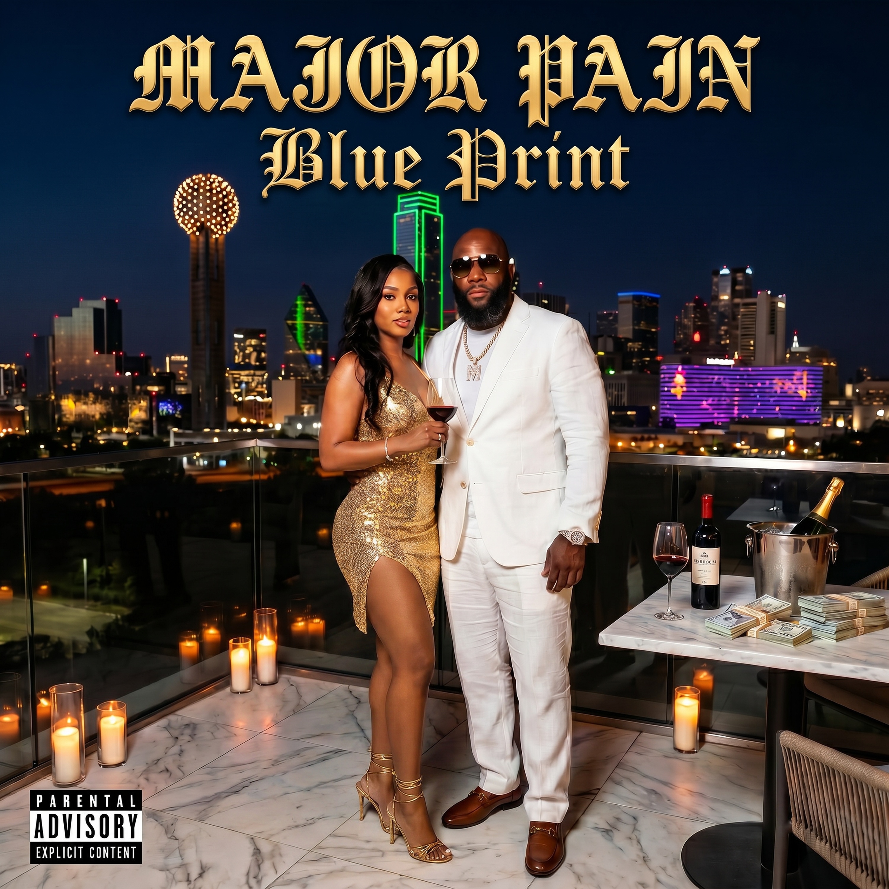 BLUE PRINT by Major pain cover art