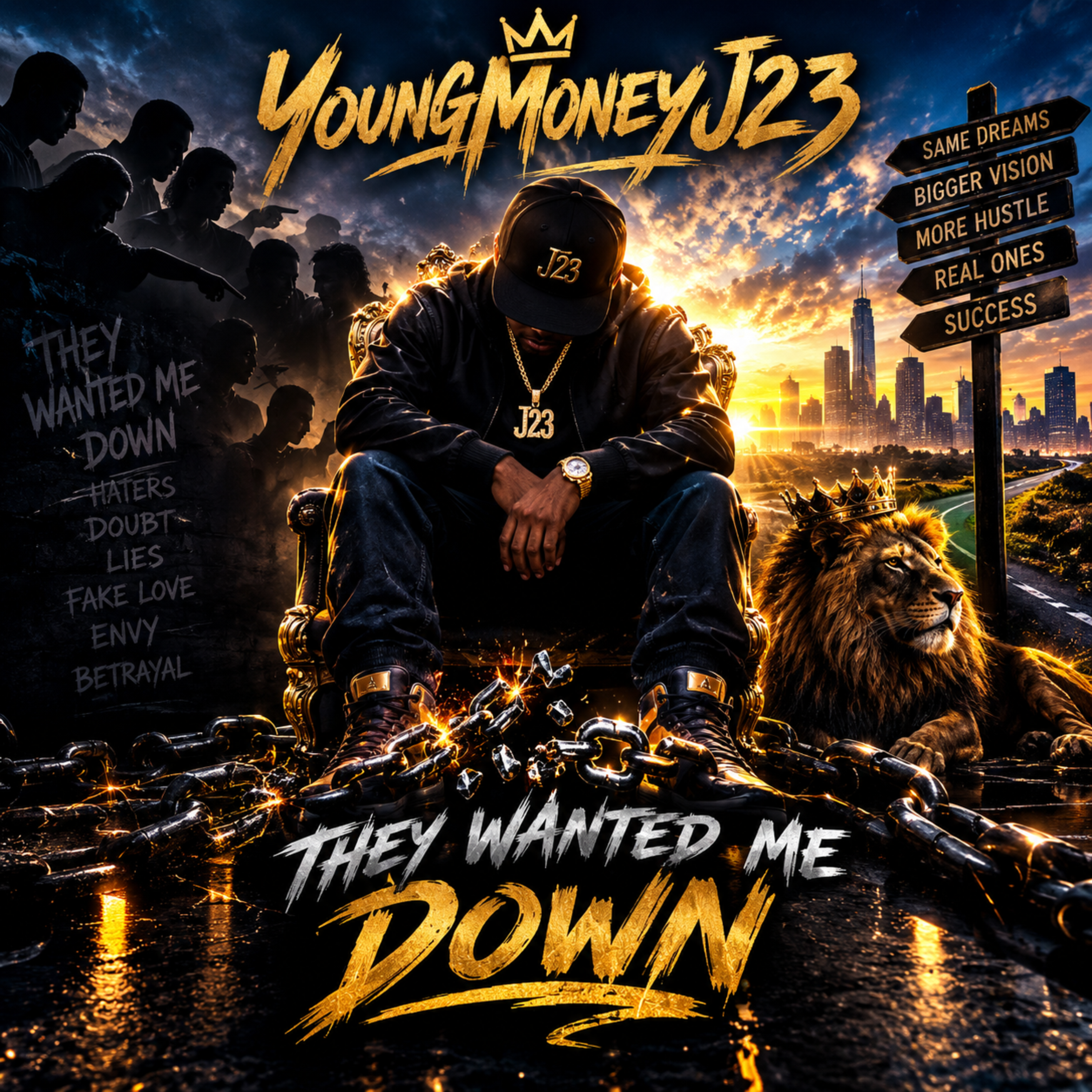 They Wanted Me Down by YoungMoneyJ23 cover art