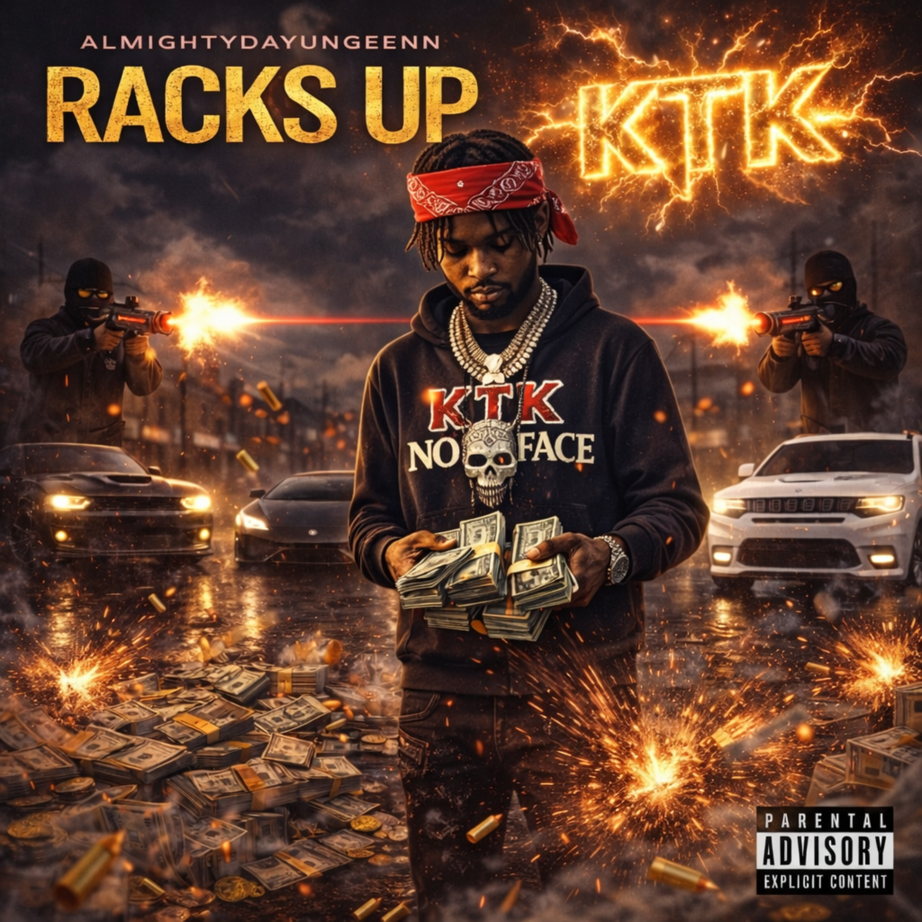 Racks Up artwork
