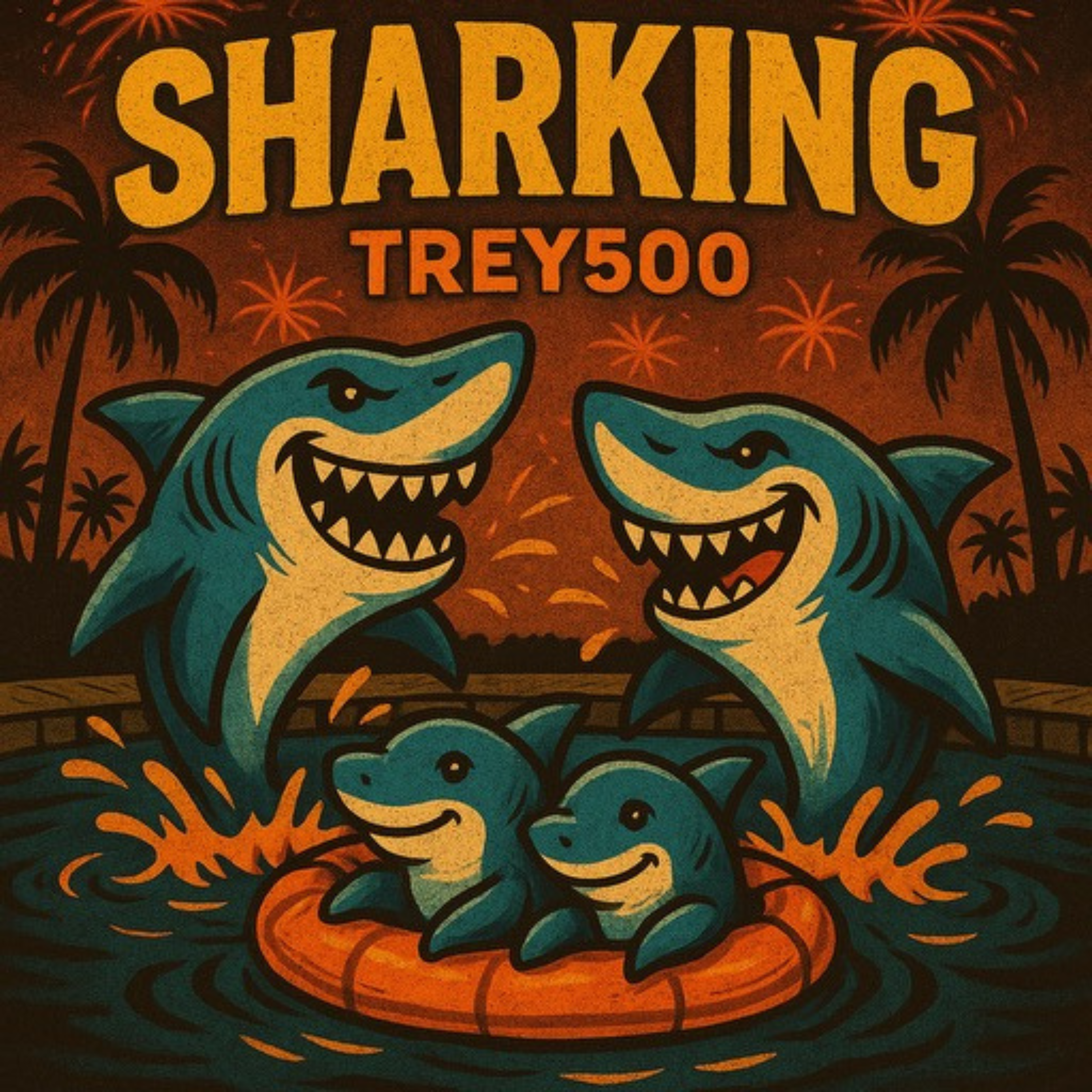 Sharking artwork