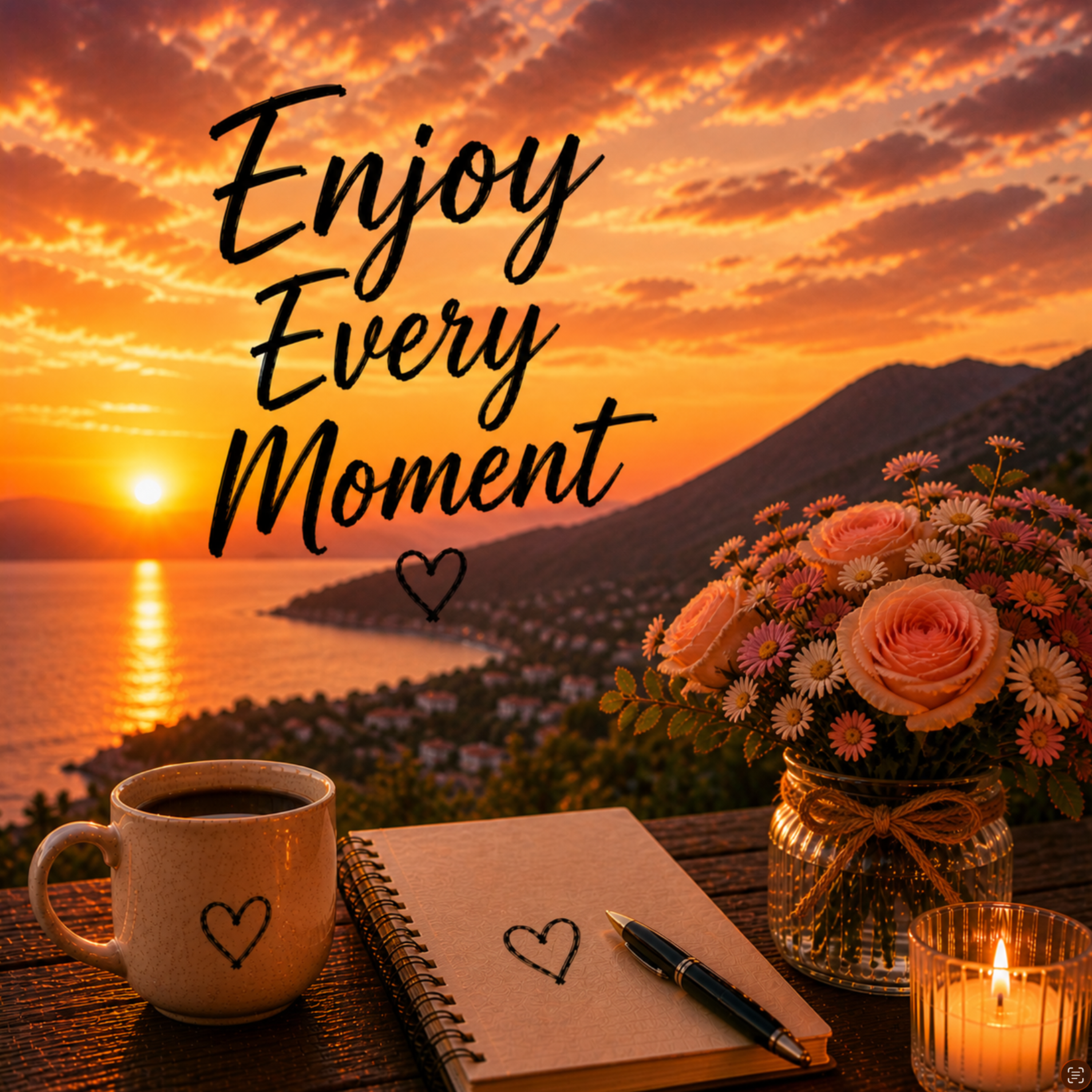 ENJOY EVERY MOMENT artwork