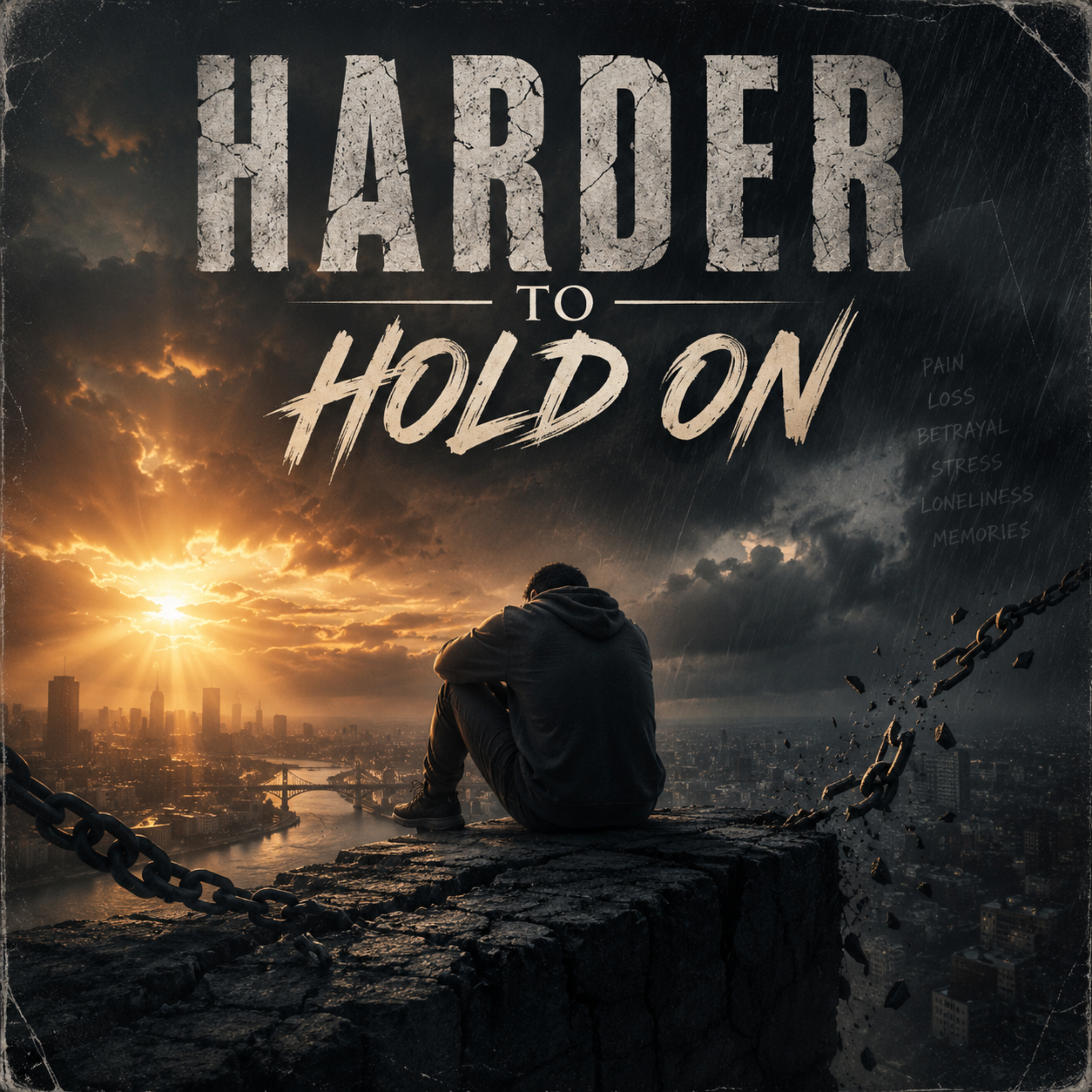 HARDER TO HOLD ON by Fahiym Yahbless cover art