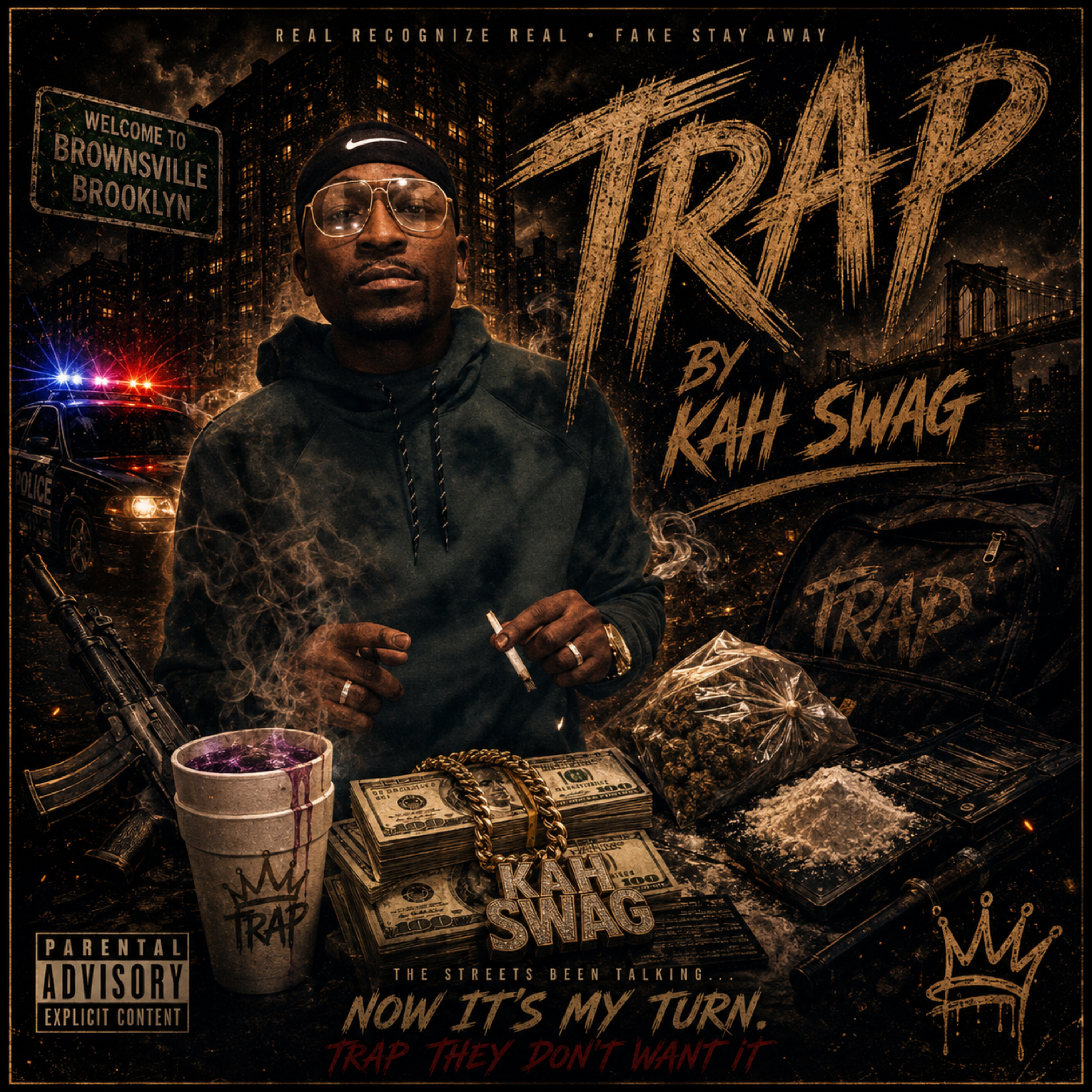 TRAP by Kah Swag cover art