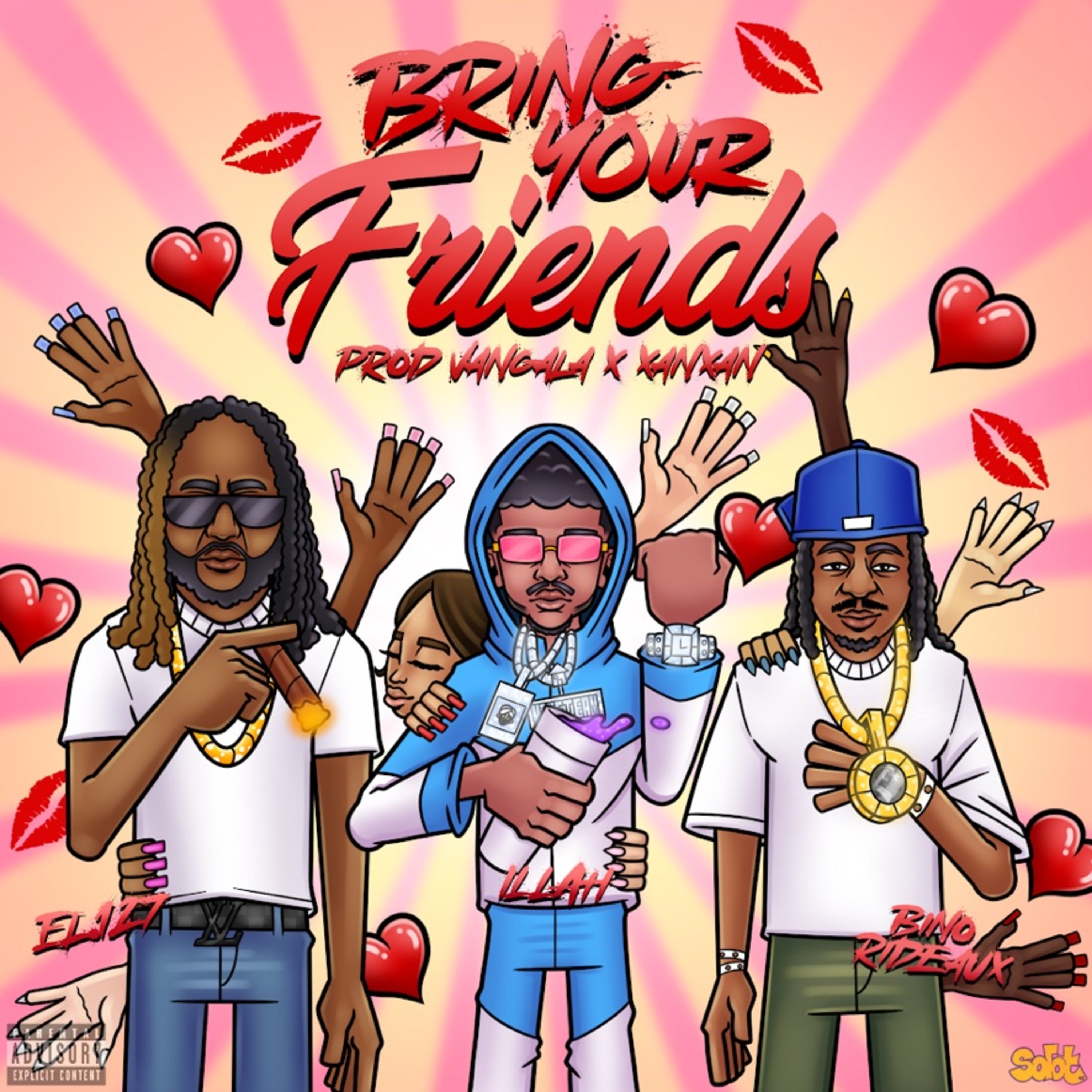 BRING YOUR FRIENDS artwork