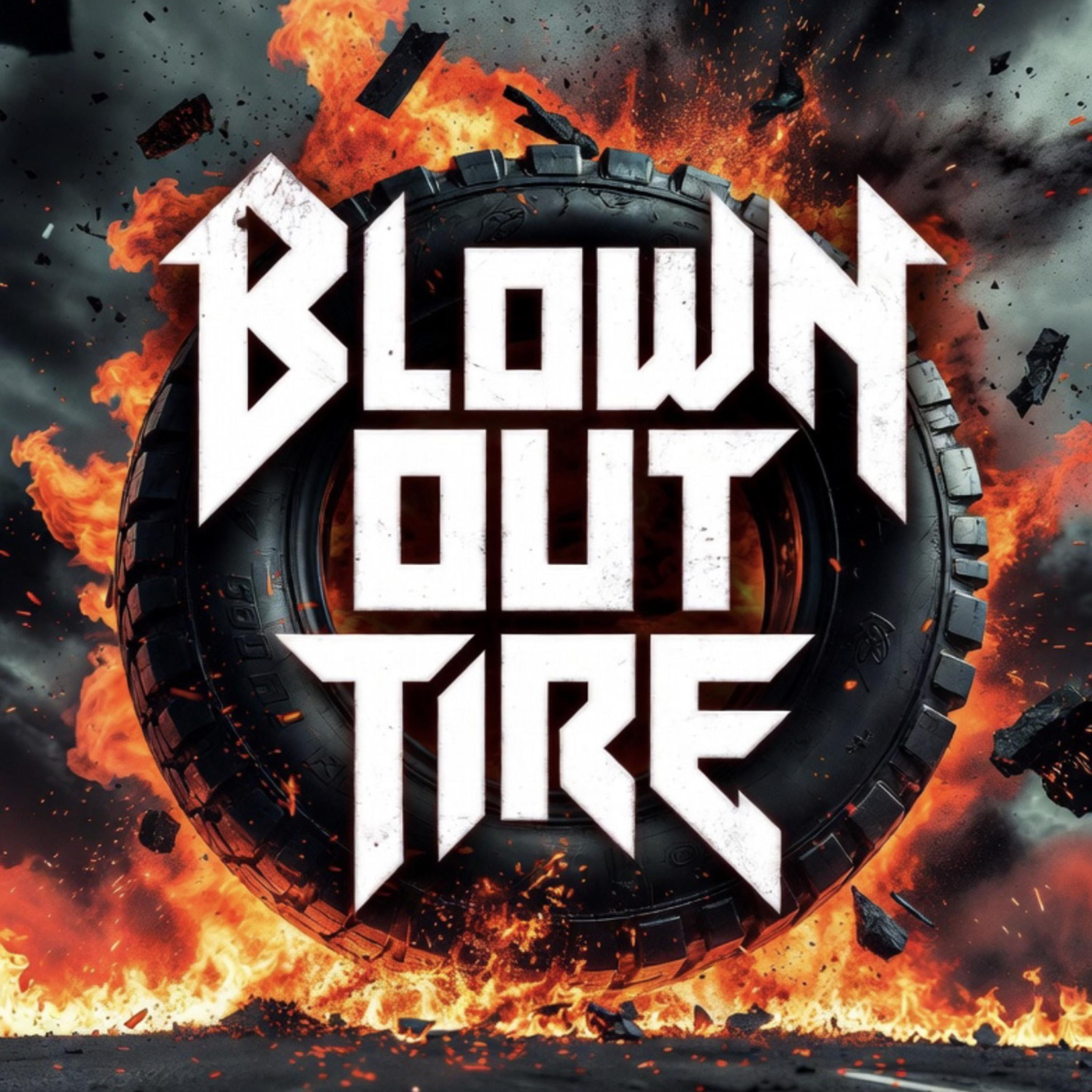 Blown Out Tire artwork