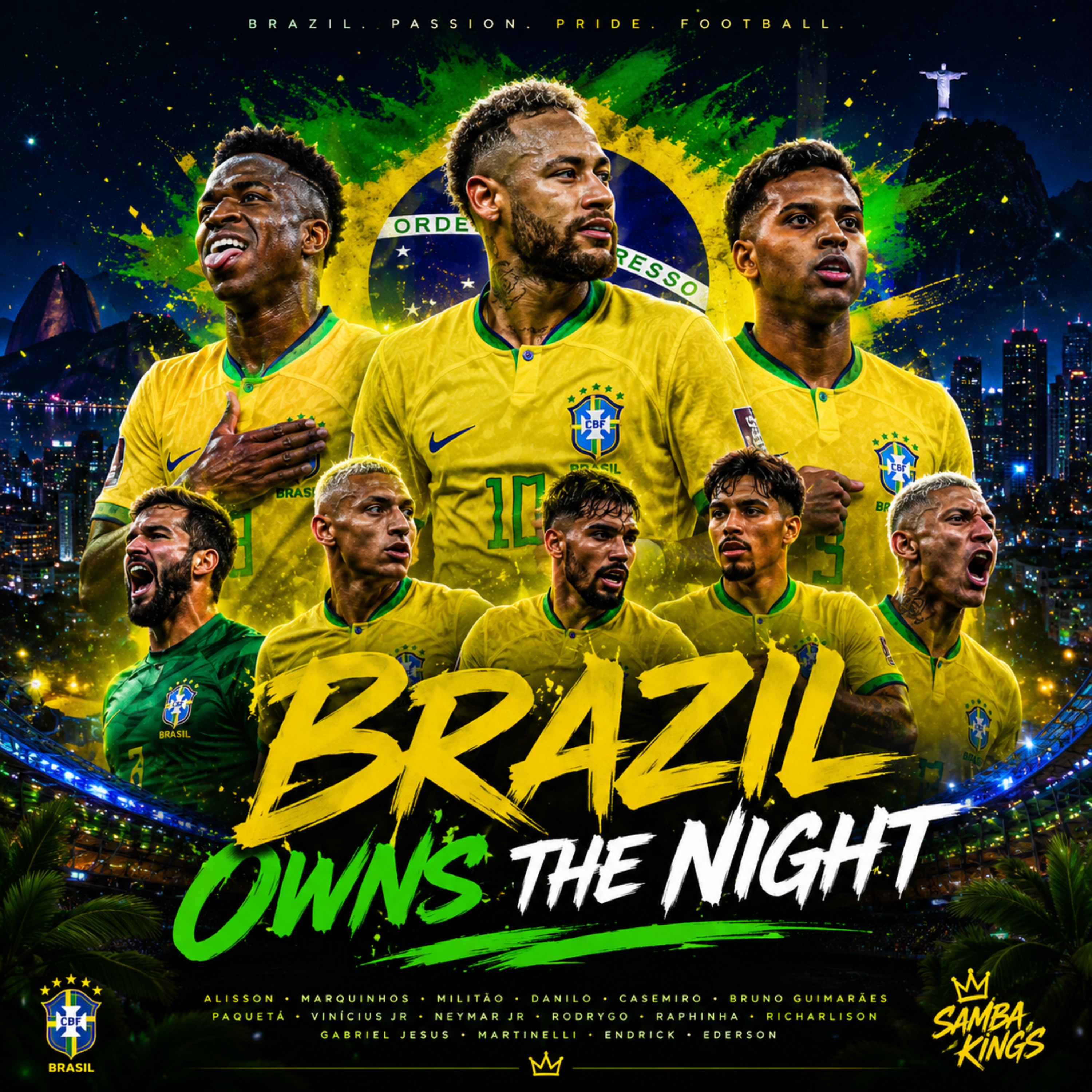Brazil Owns the Night by Anonna Zara cover art