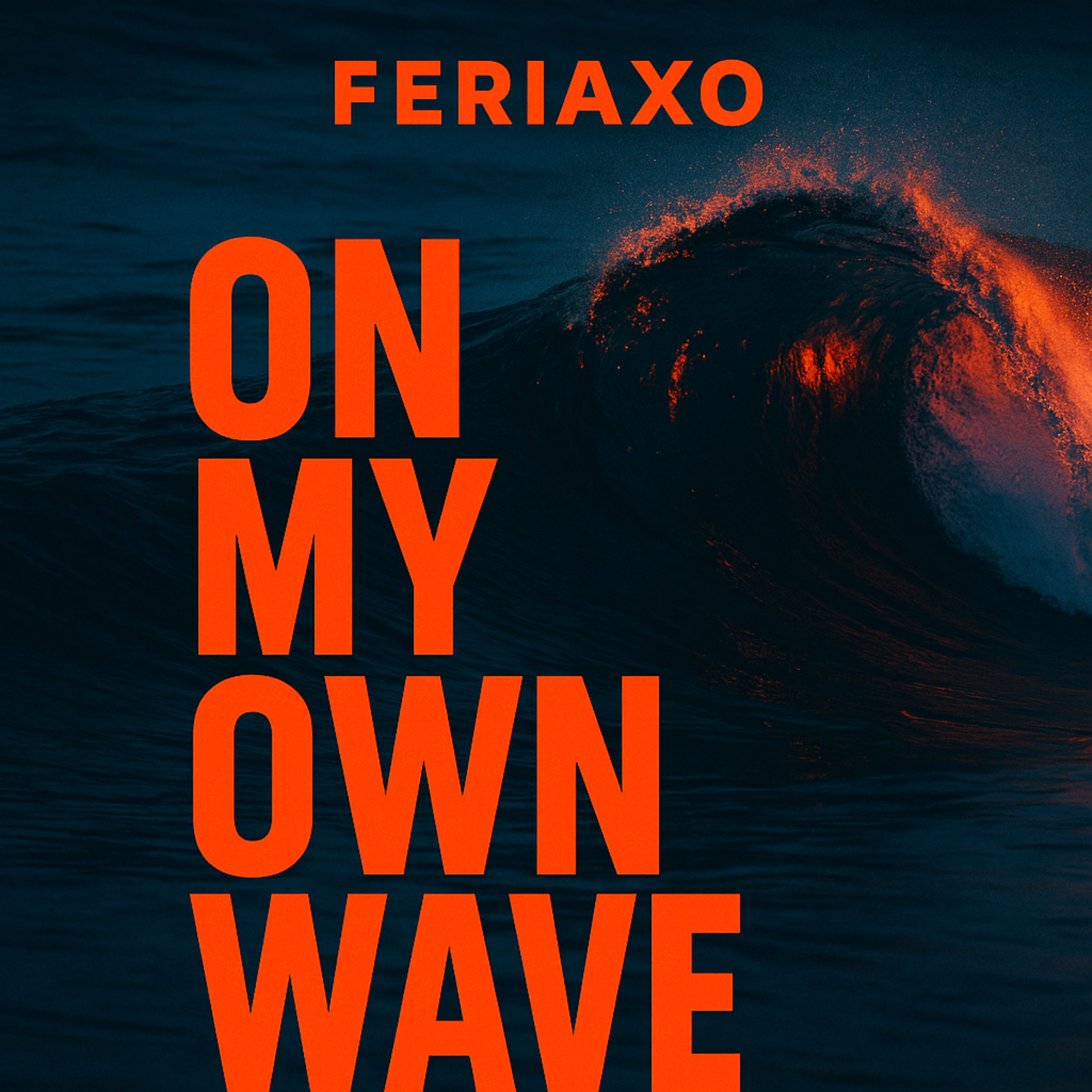 on my own wave artwork