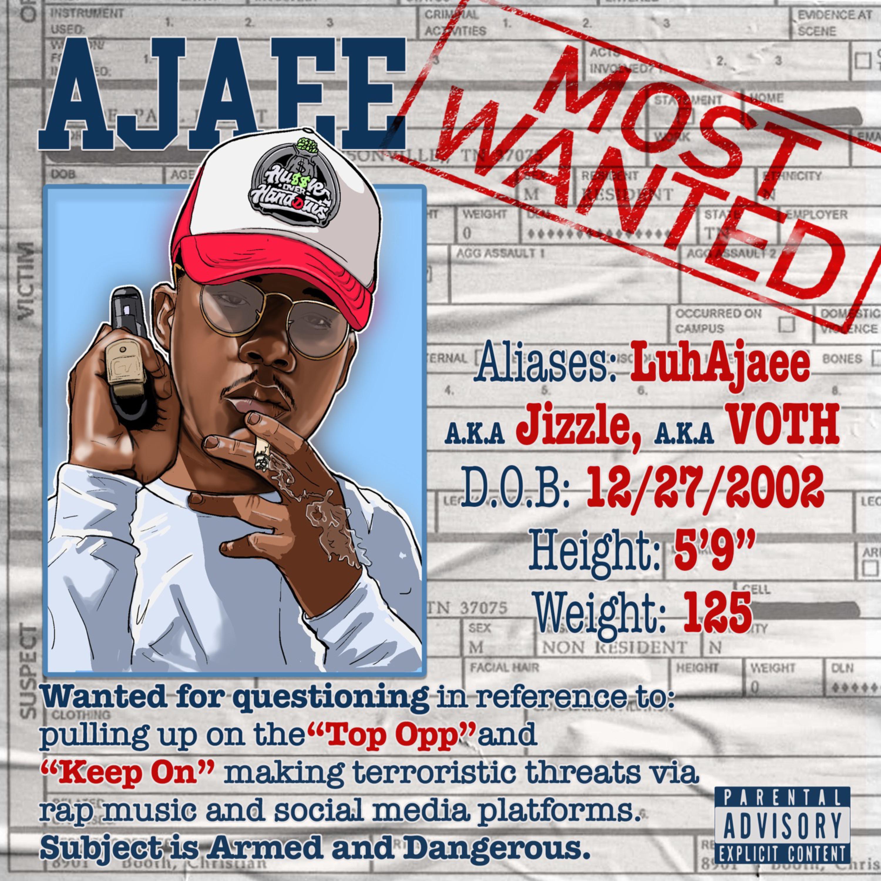 Ajaee Most Wanted artwork