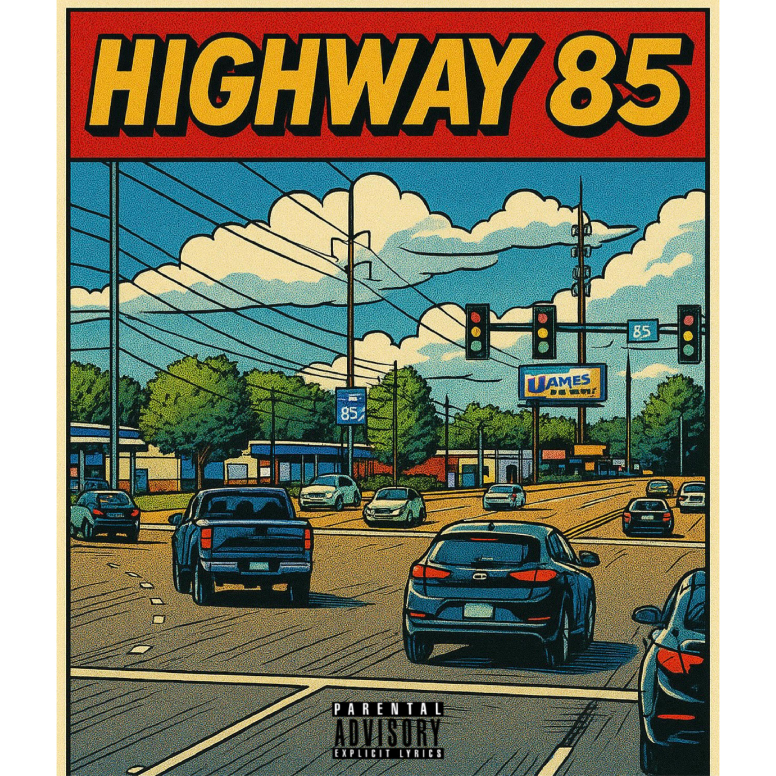 Highway 85 artwork
