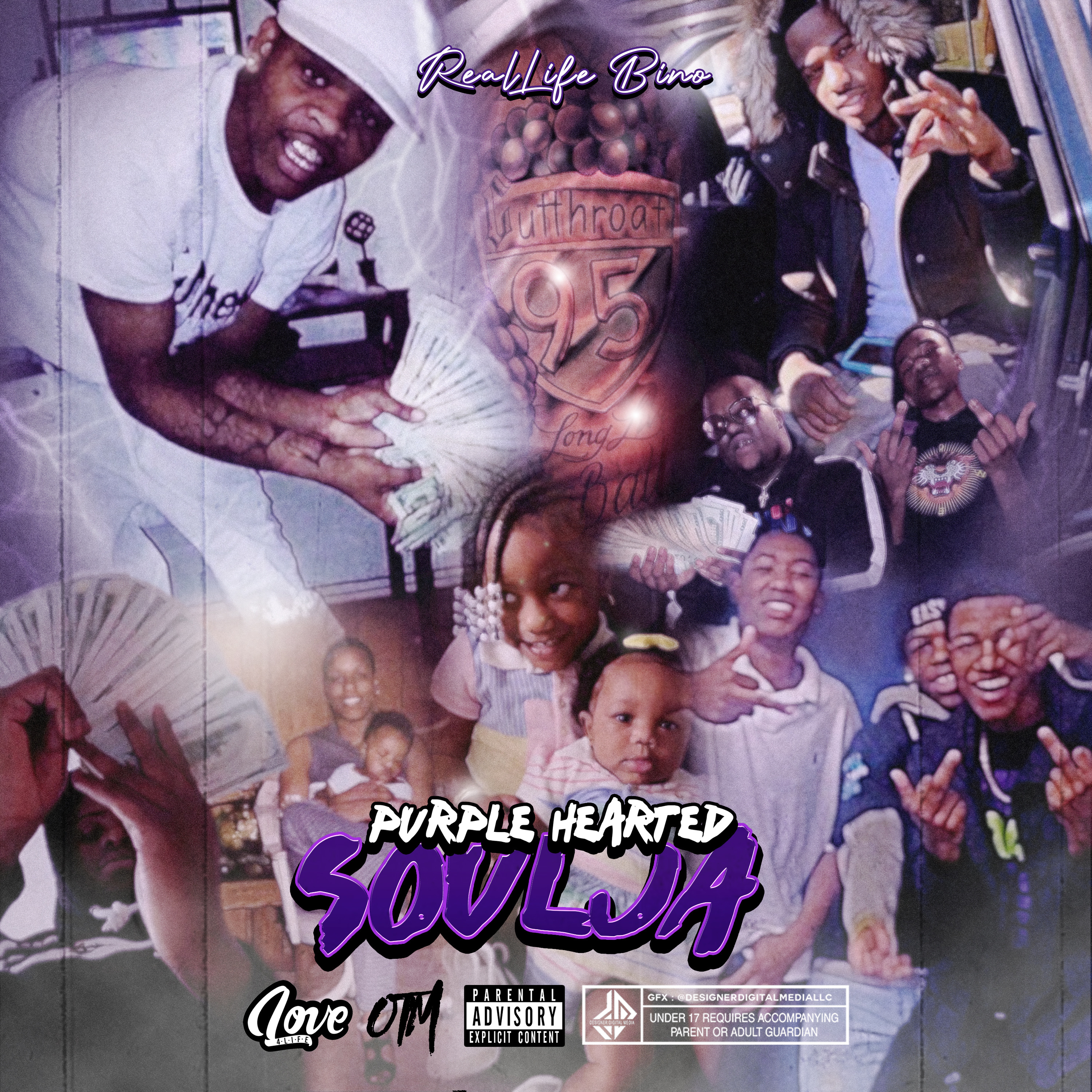 Purple Hearted Soulja artwork