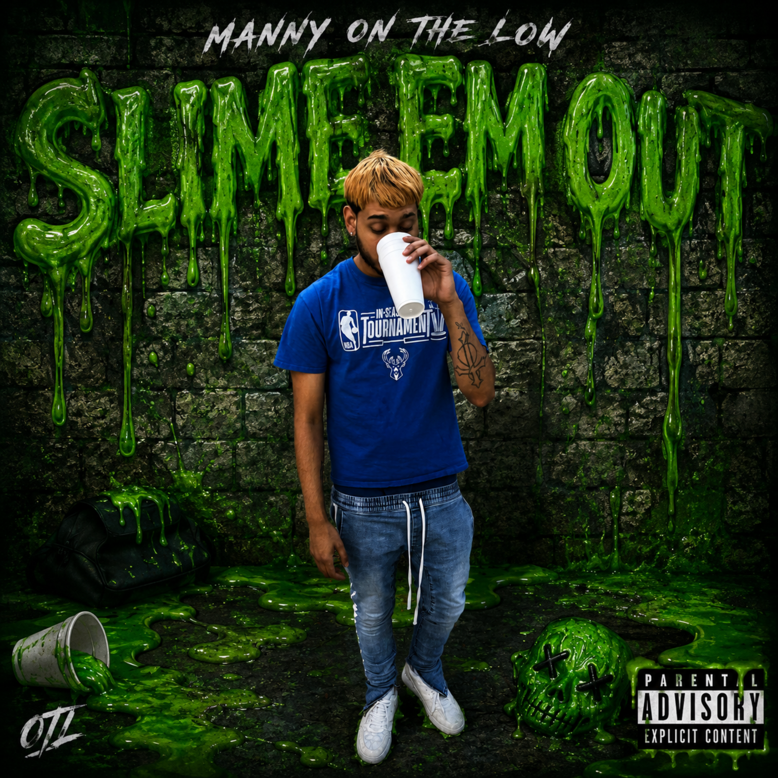 SLIME YOU OUT by Manny On The Low cover art