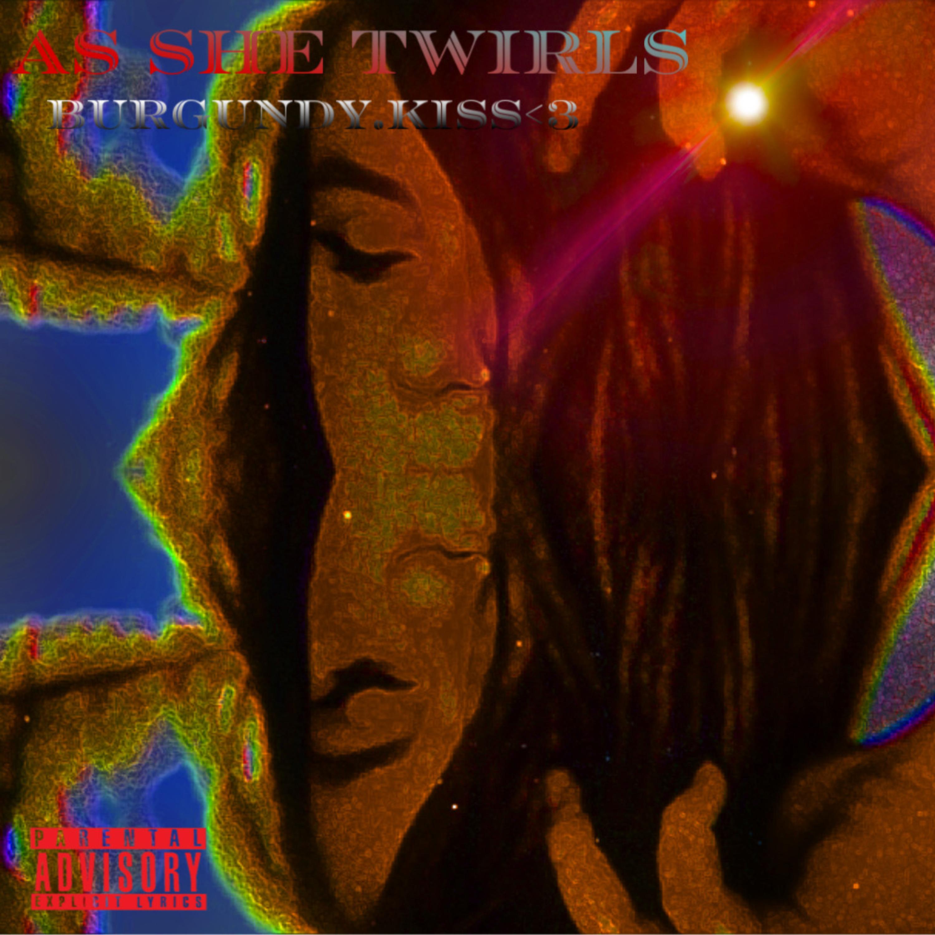 AS SHE TWIRLS artwork