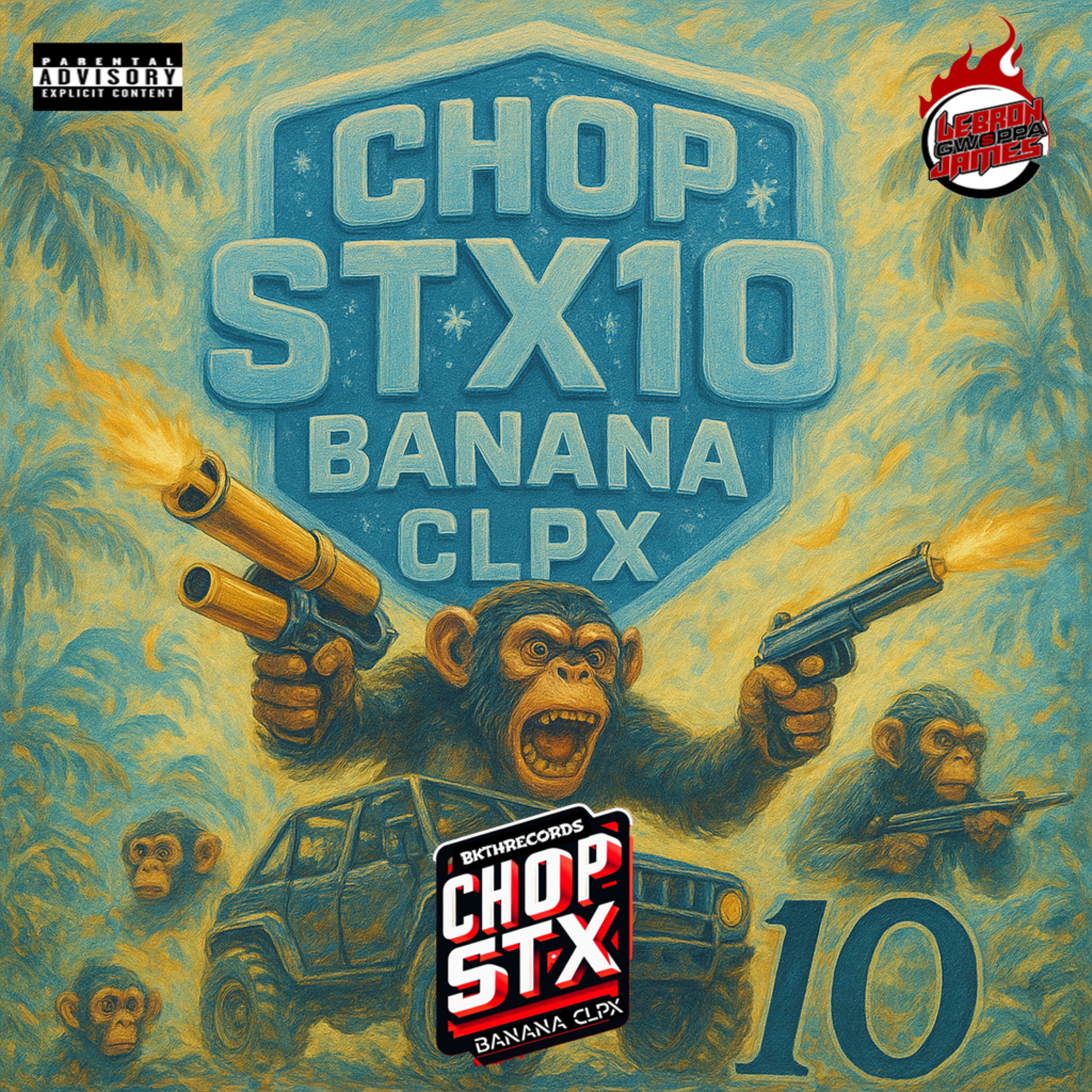 CHOP STX 10 BANANA CLPX artwork