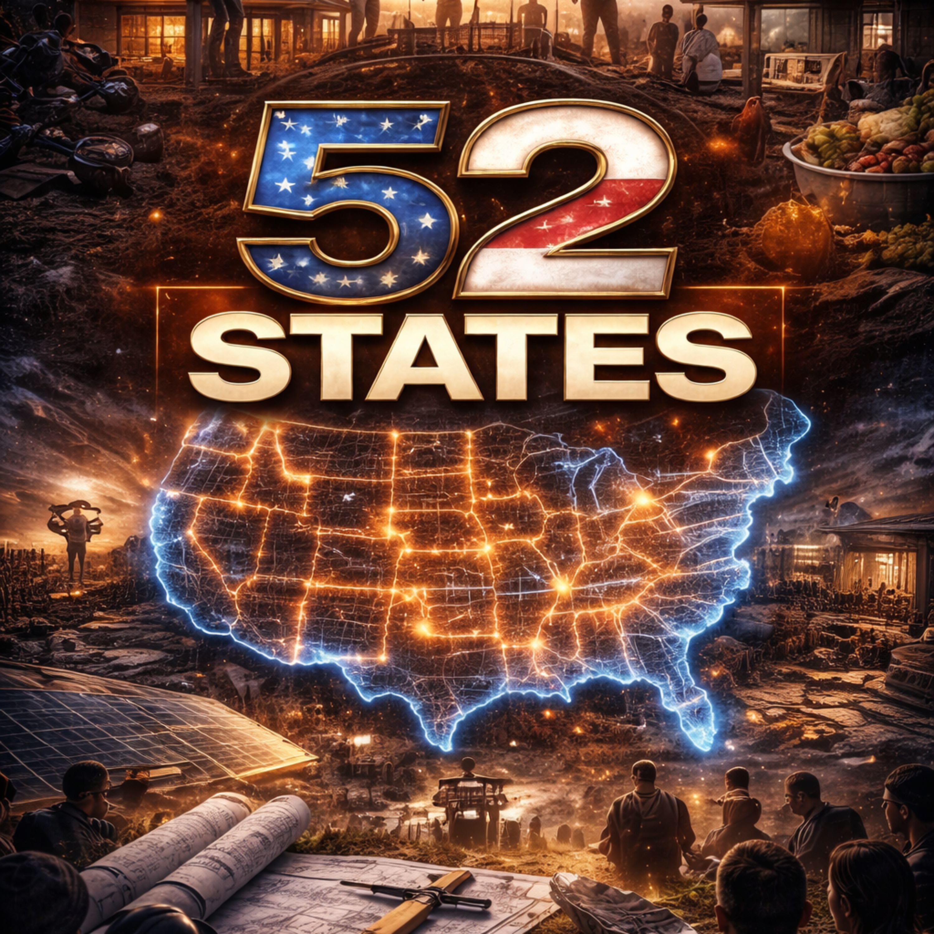 52 States artwork