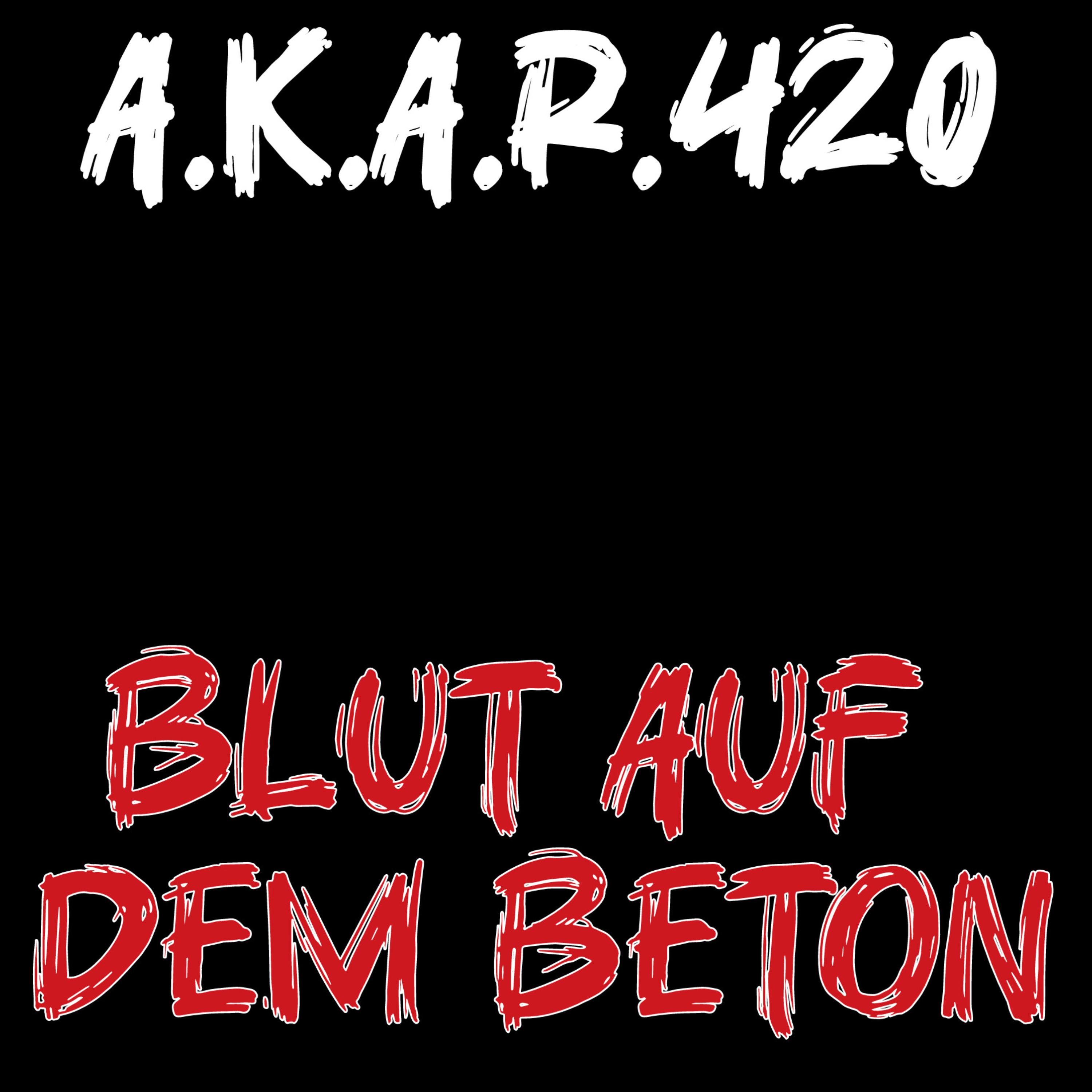 BLUT AUF DEM BETON artwork