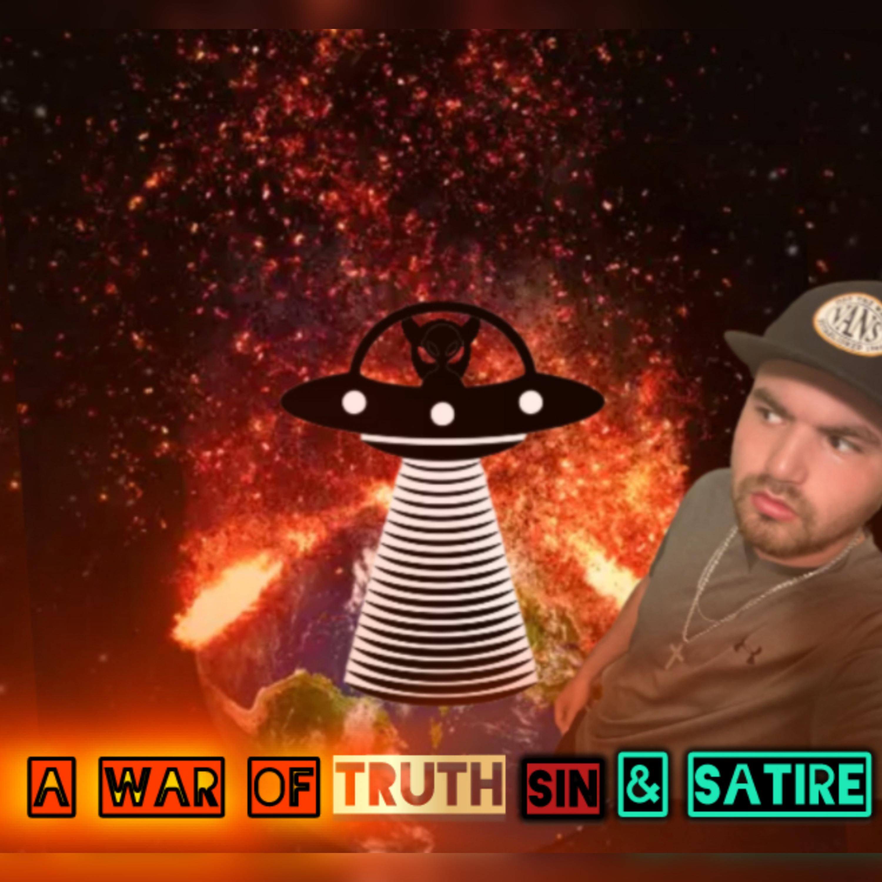 A War of Truth, SIN, & SATIRE artwork