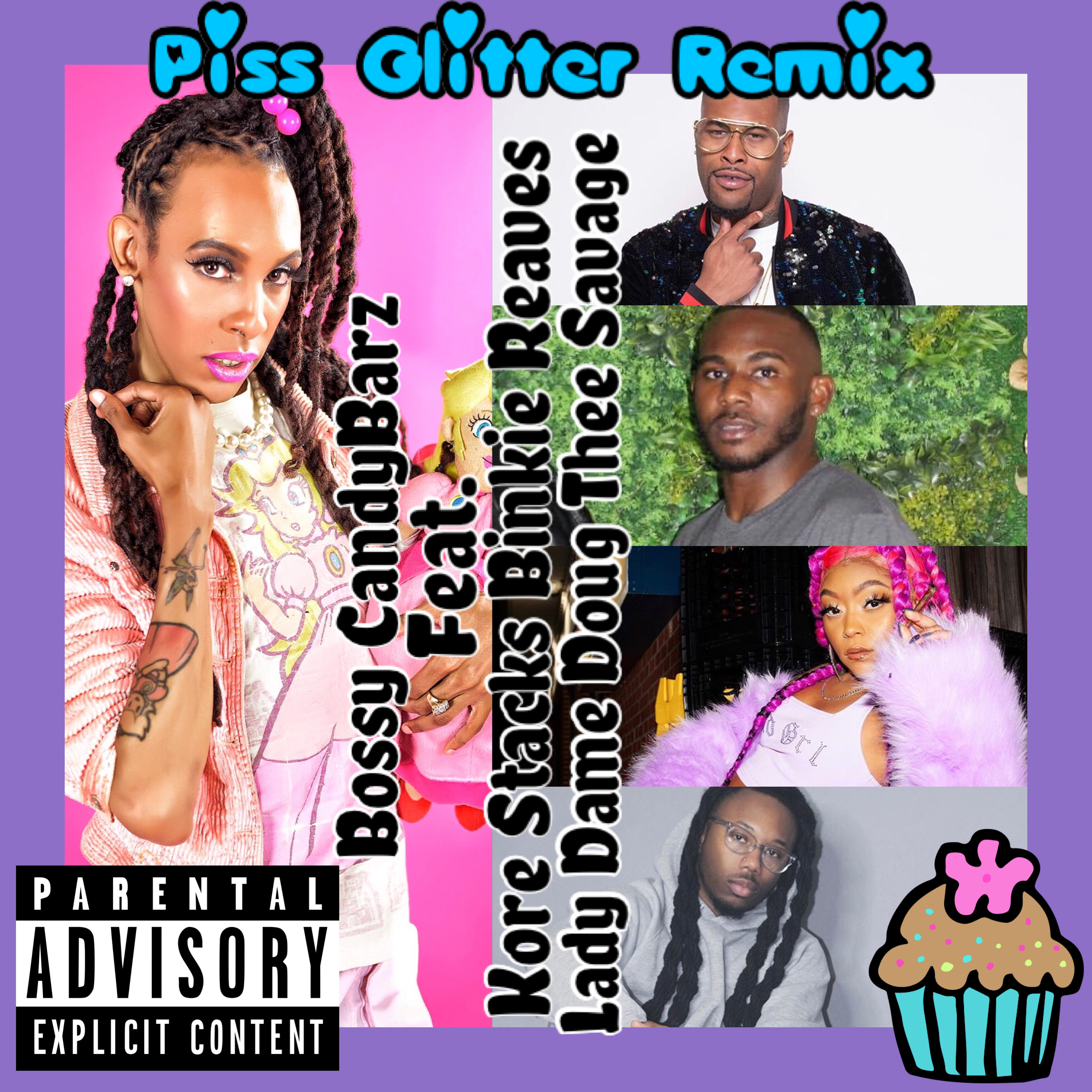 Piss Glitter (Remix) artwork
