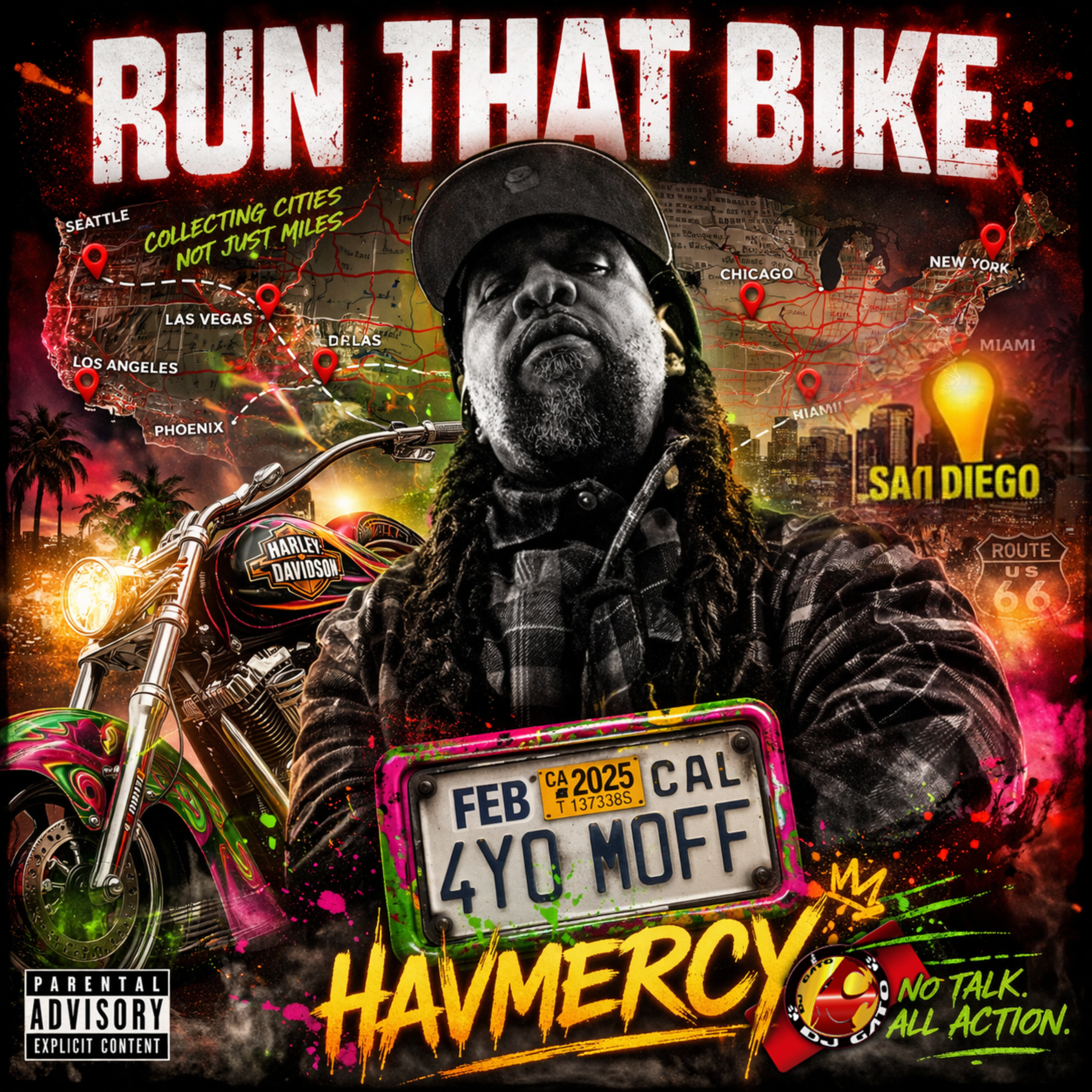 Run That Bike Havmercy Anthem artwork