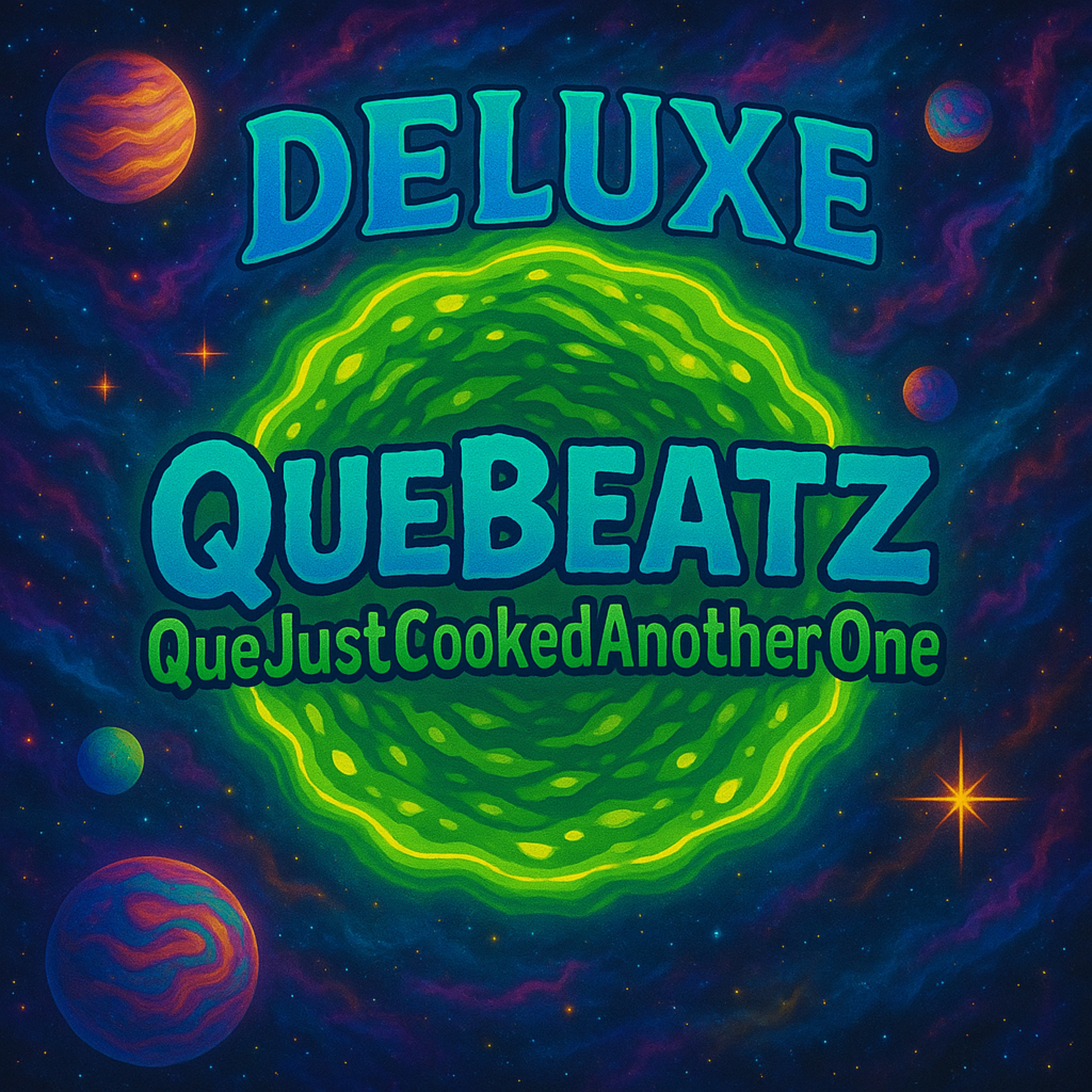 QueJustCookedAnotherOne Deluxe artwork