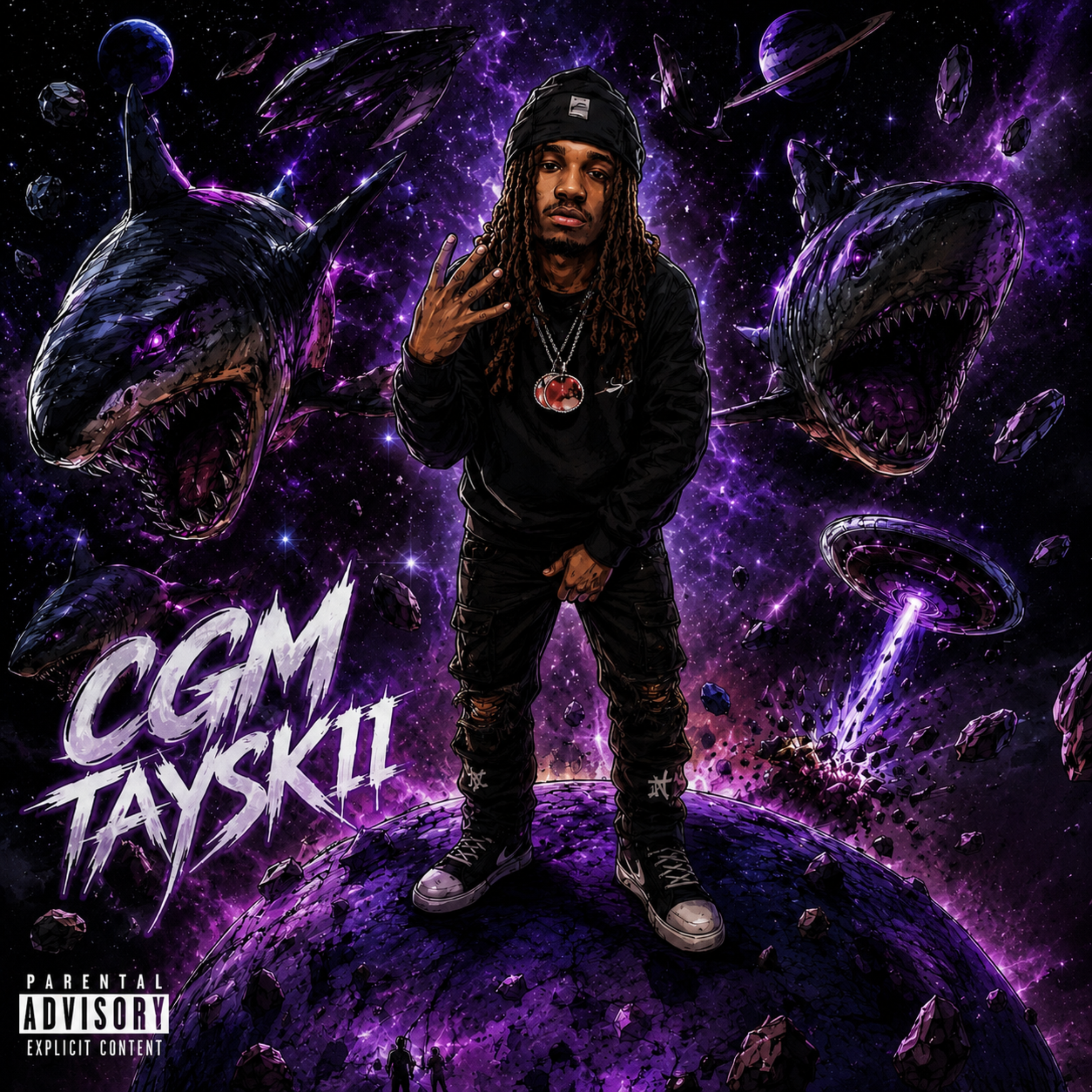 Planet Destruction by CGM TAYSKII cover art