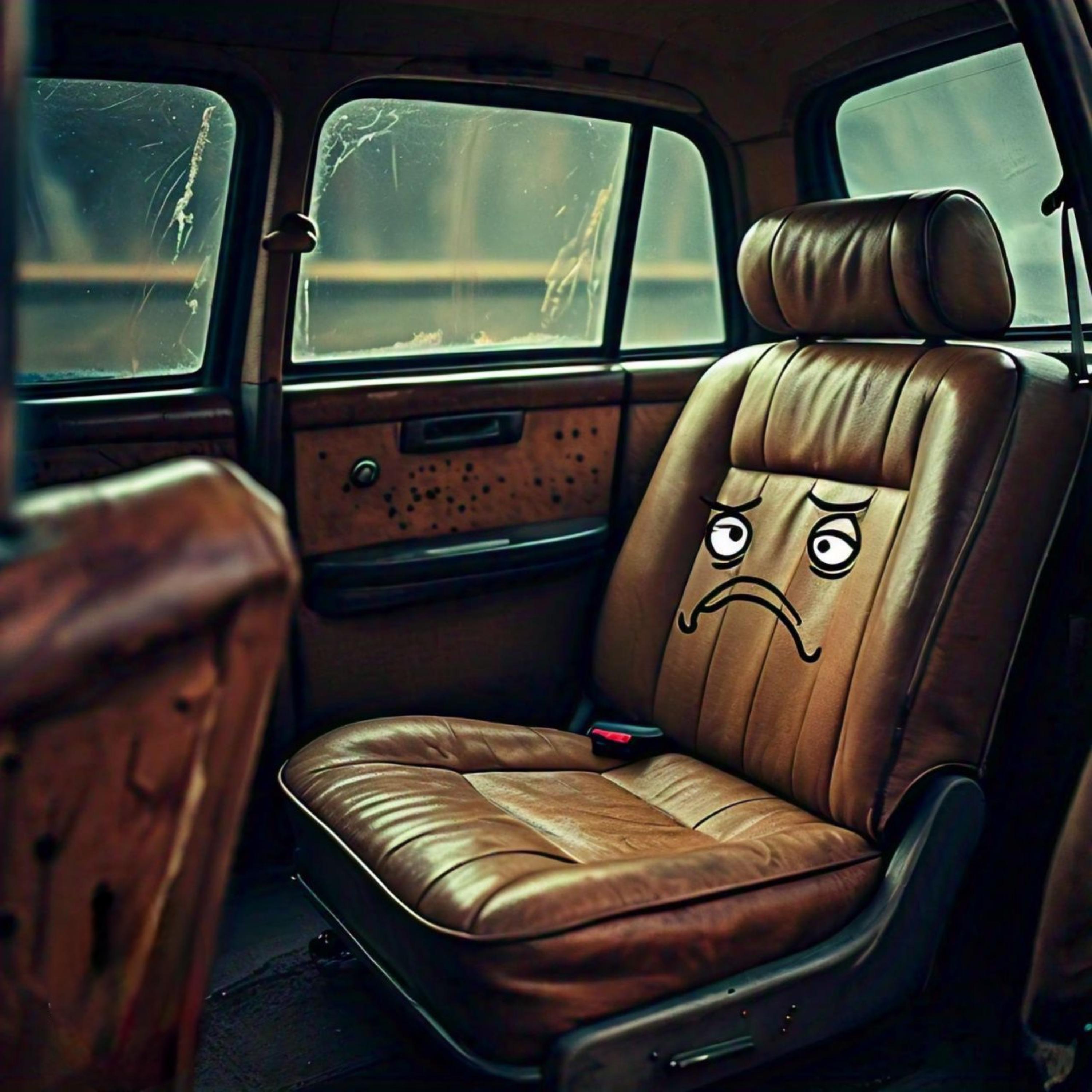 empty passenger seat artwork