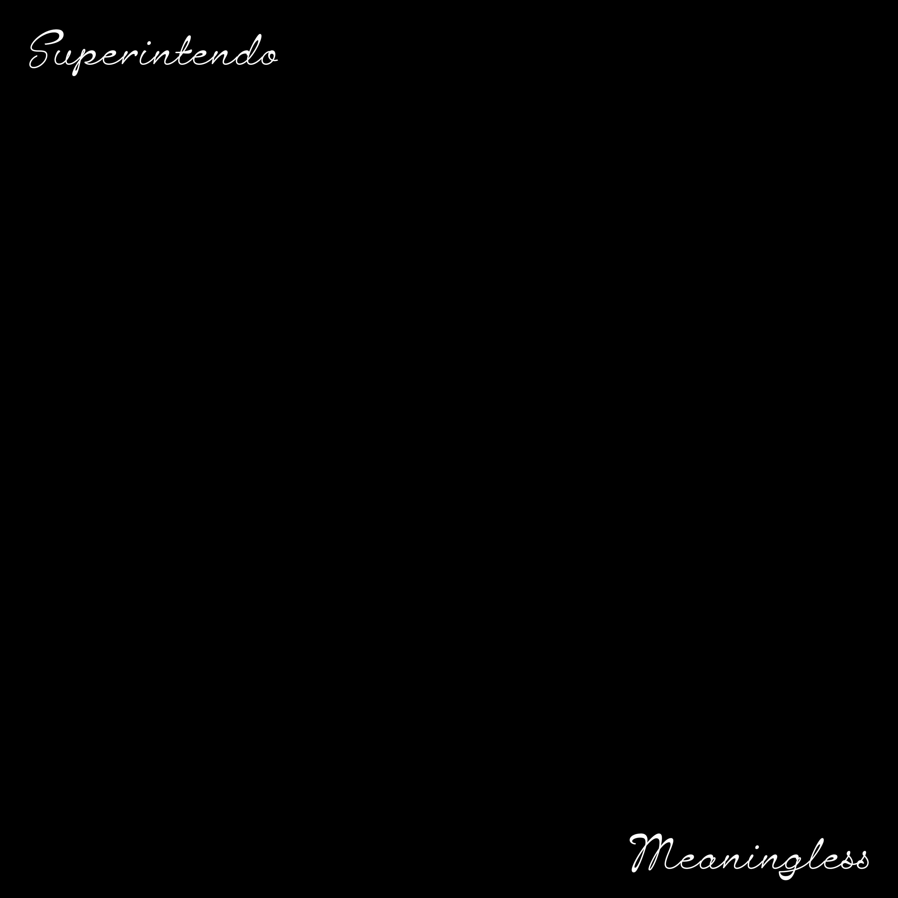Meaningless artwork