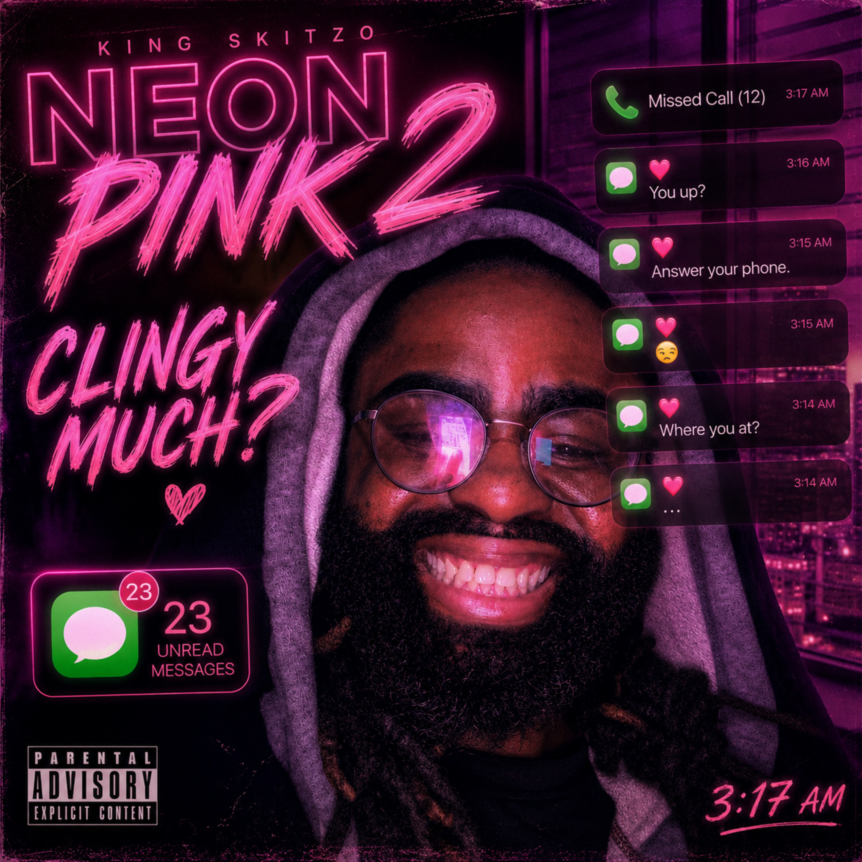 CLINGY MUCH? by King Skitzo cover art