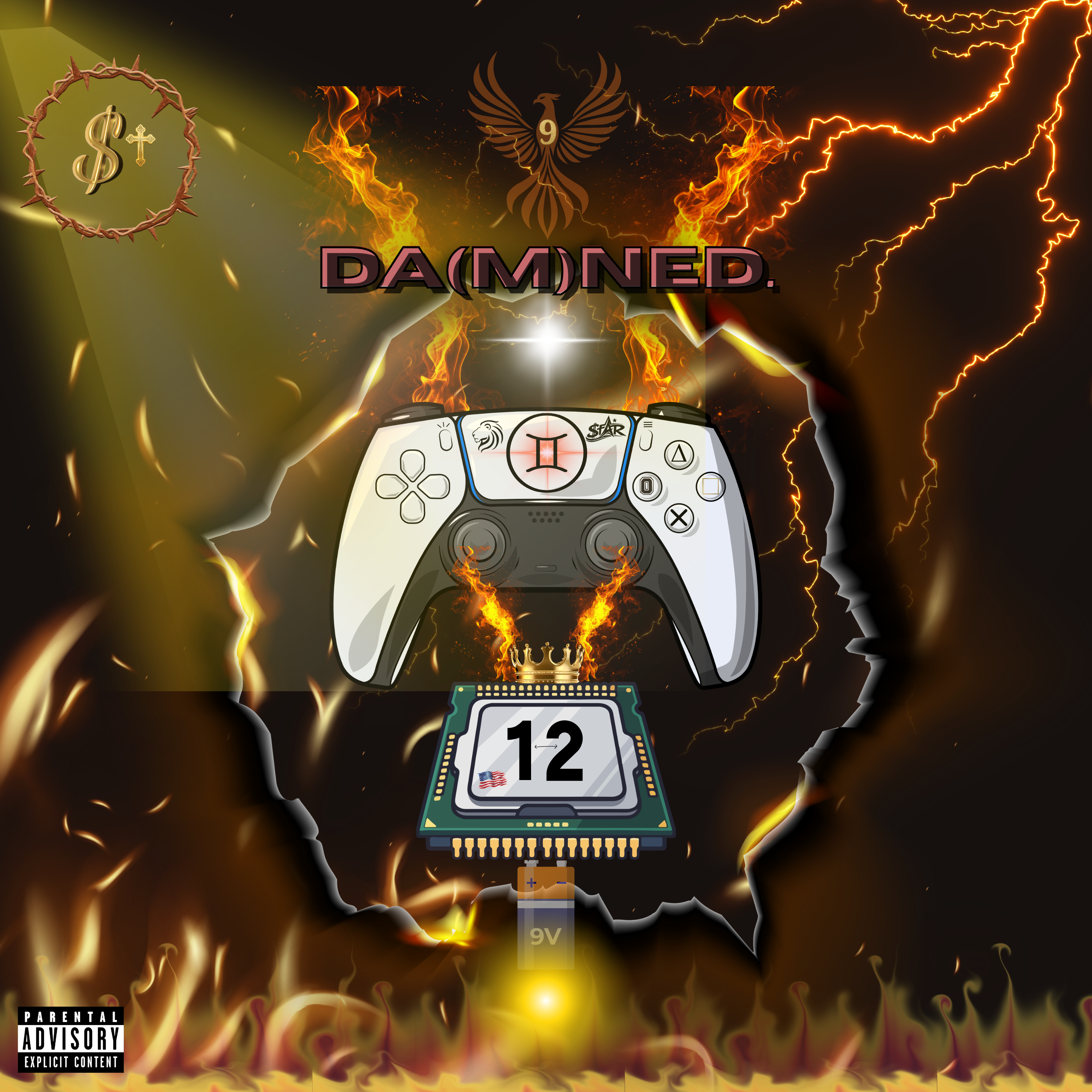 DA(M)NED. by $tAR cover art