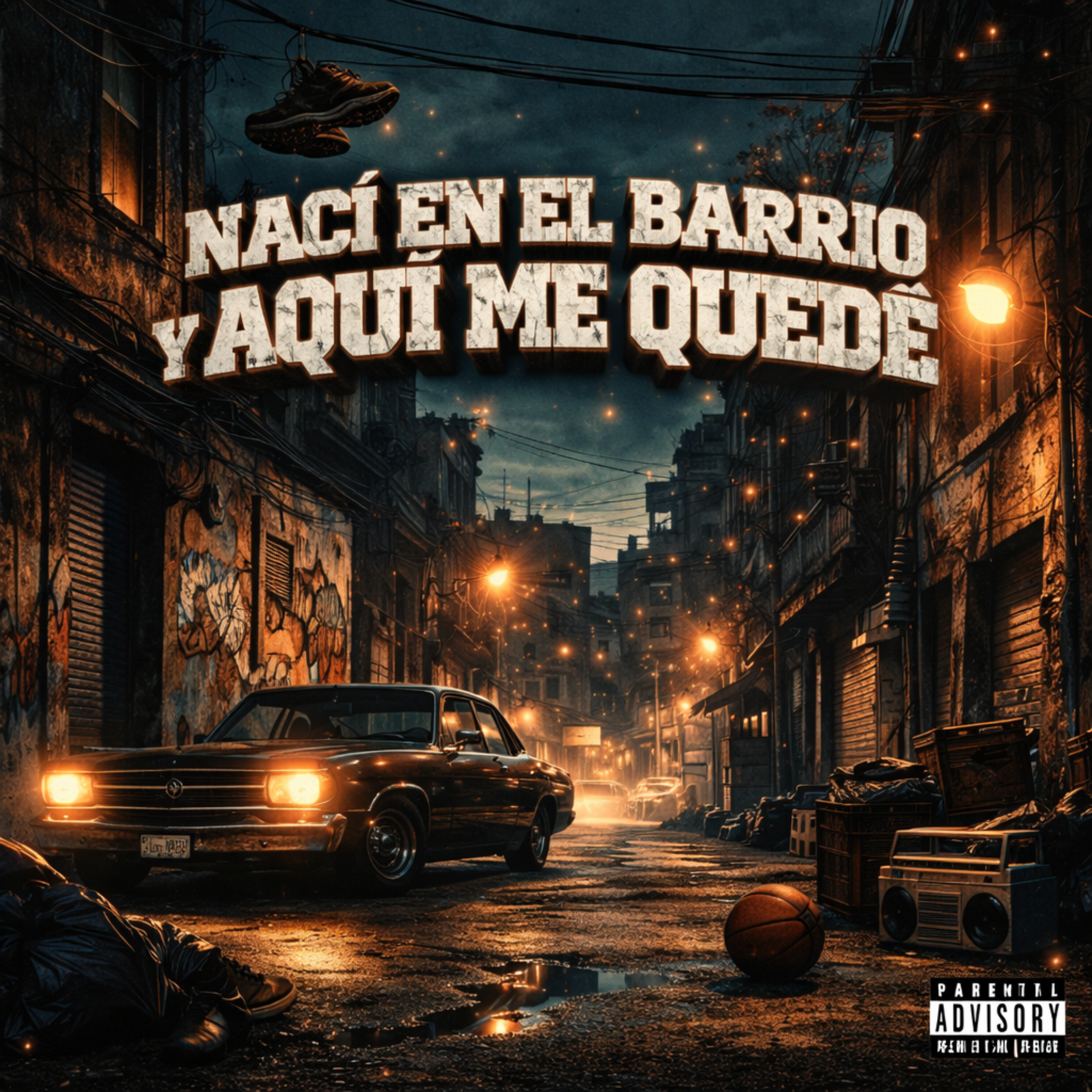 Naci En El Barrio y Aqui Me Quede artwork