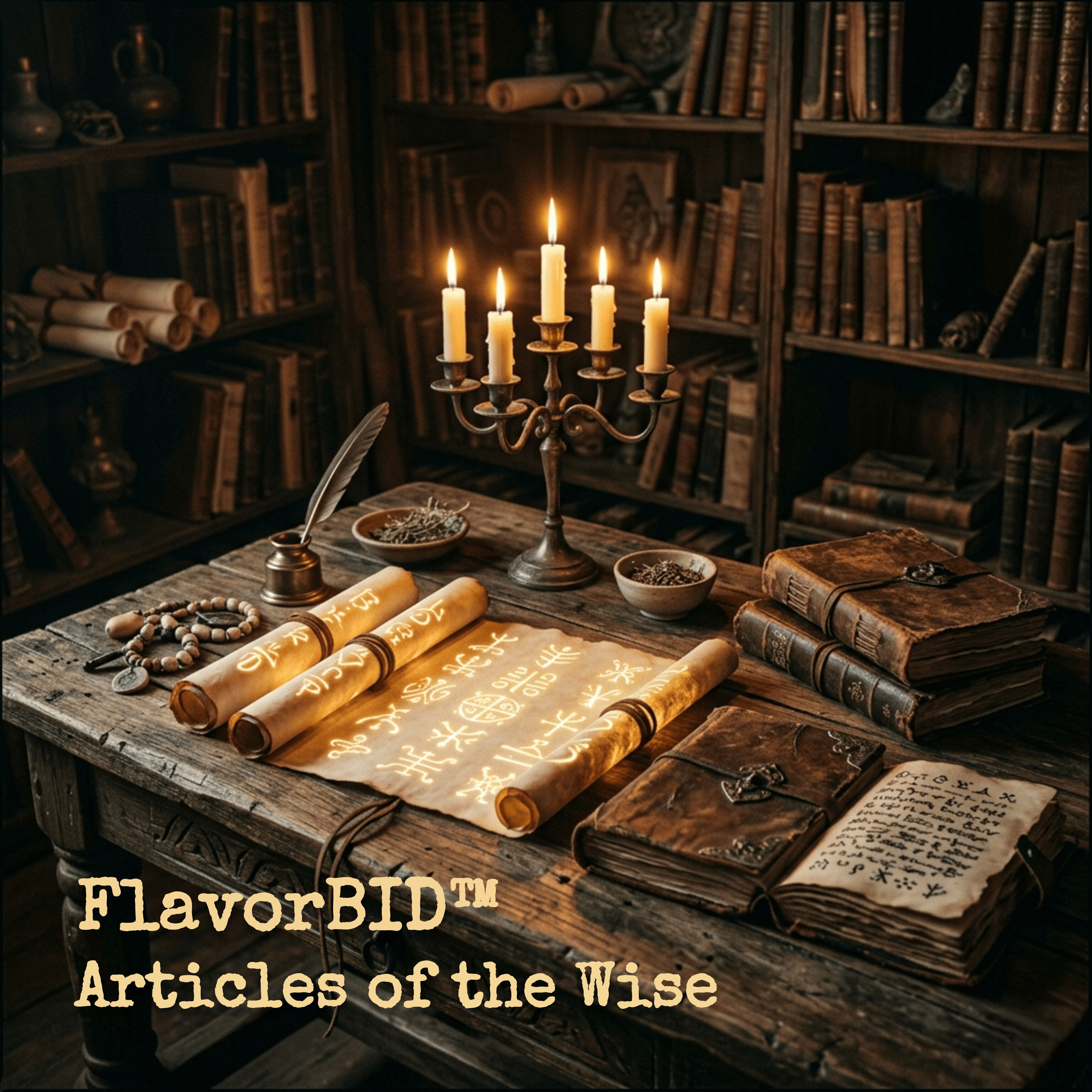 Articles of the Wise by FlavorBID™ cover art