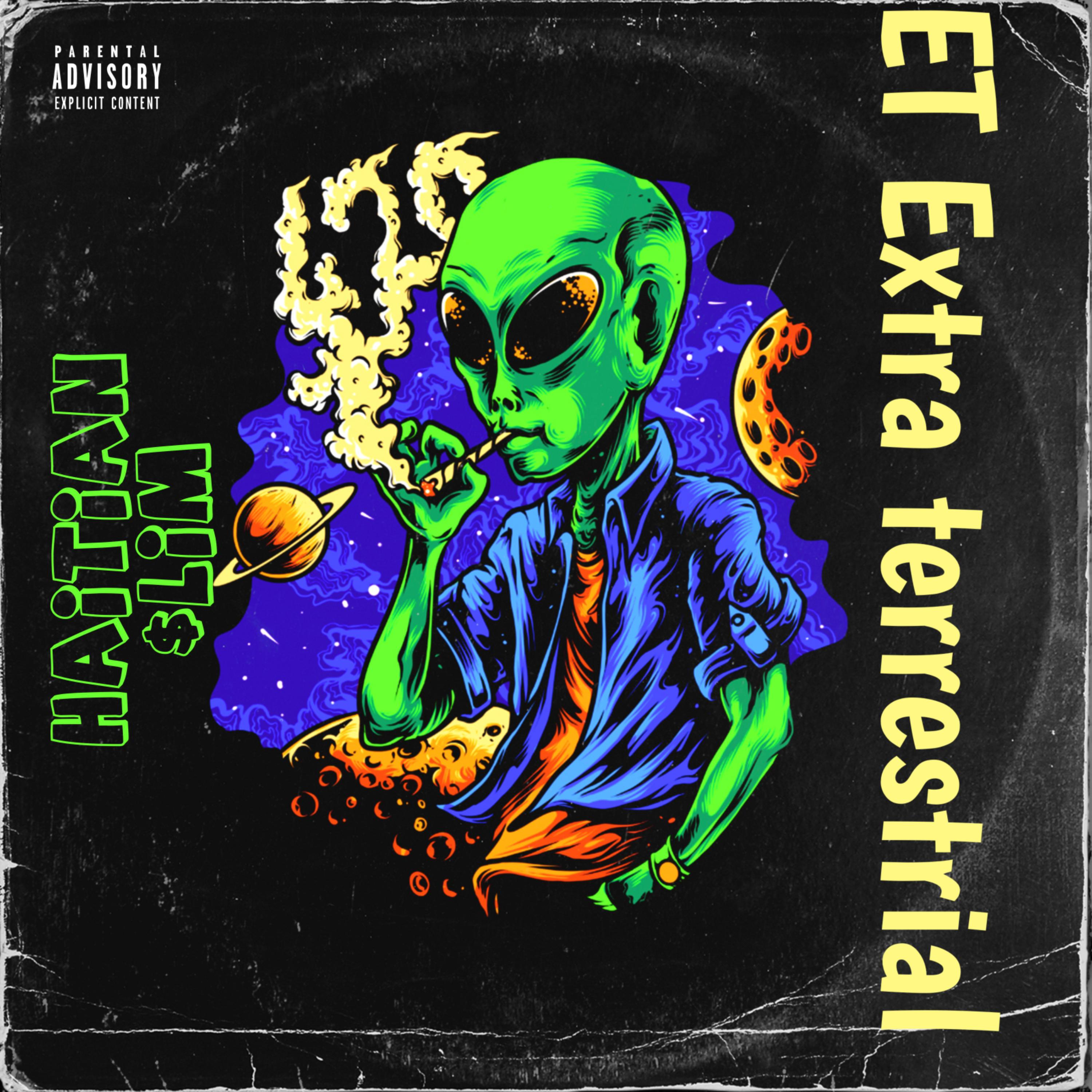 ET Extra terrestrial artwork