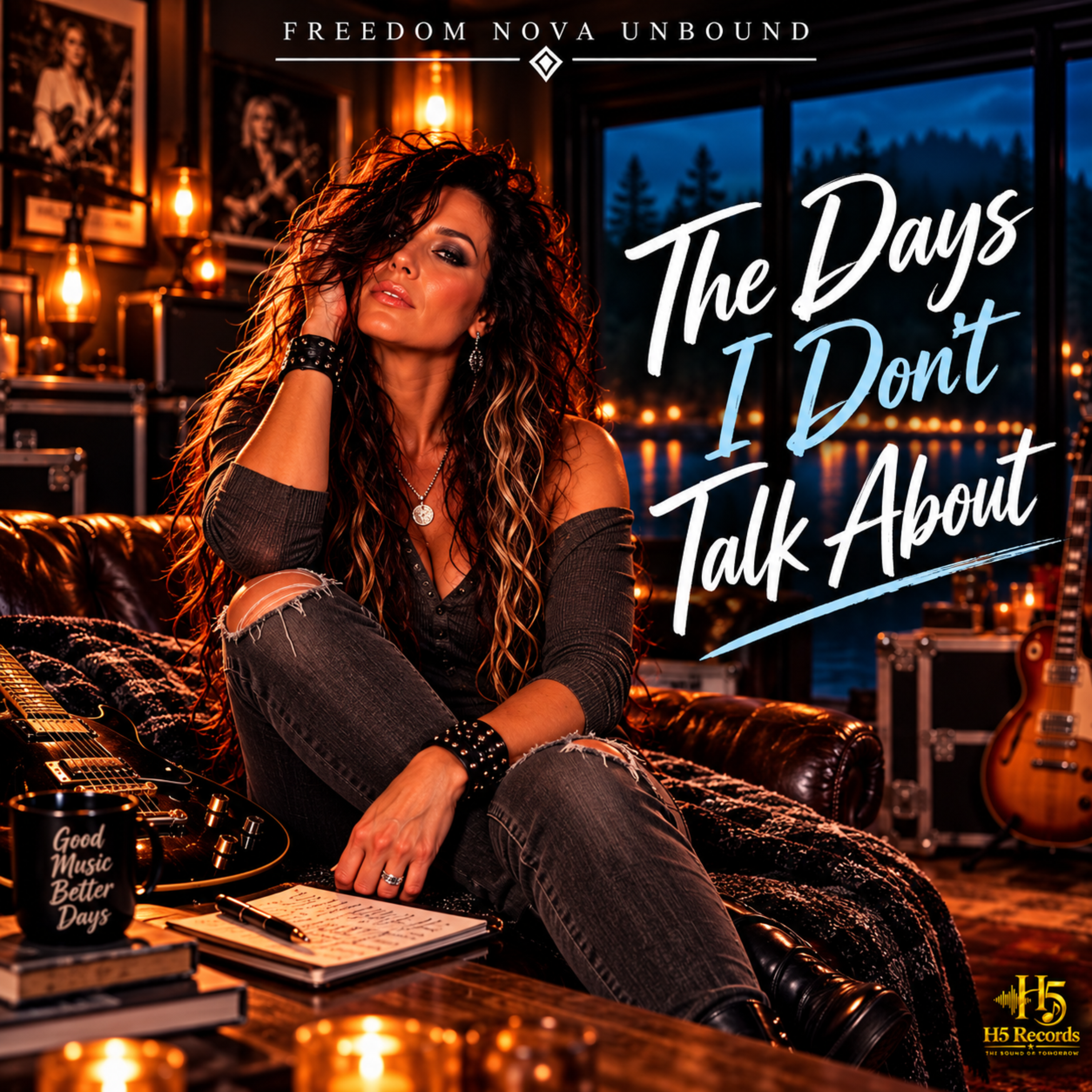 The Days I Don’t Talk About by Freedom Nova Unbound cover art