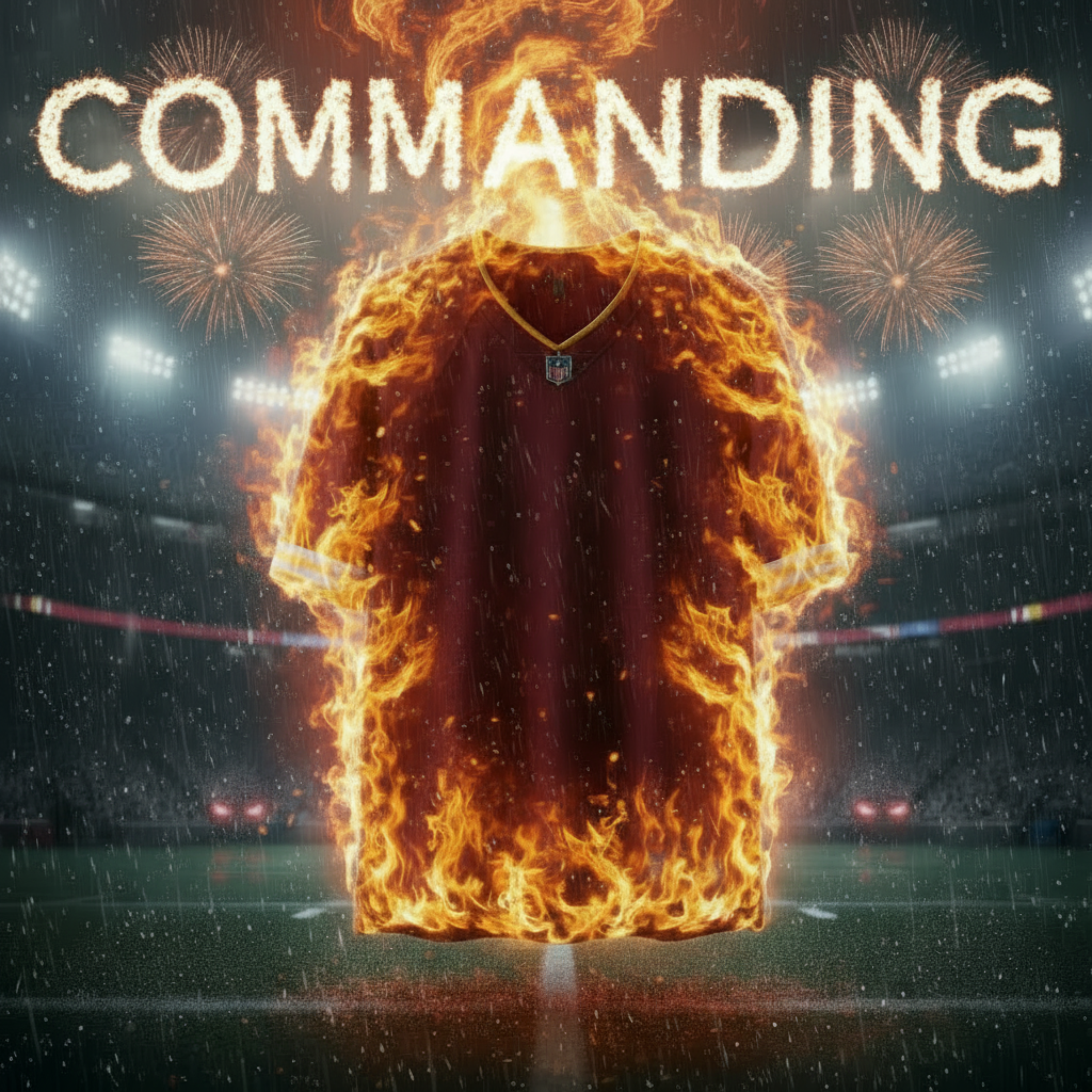 Commanding artwork