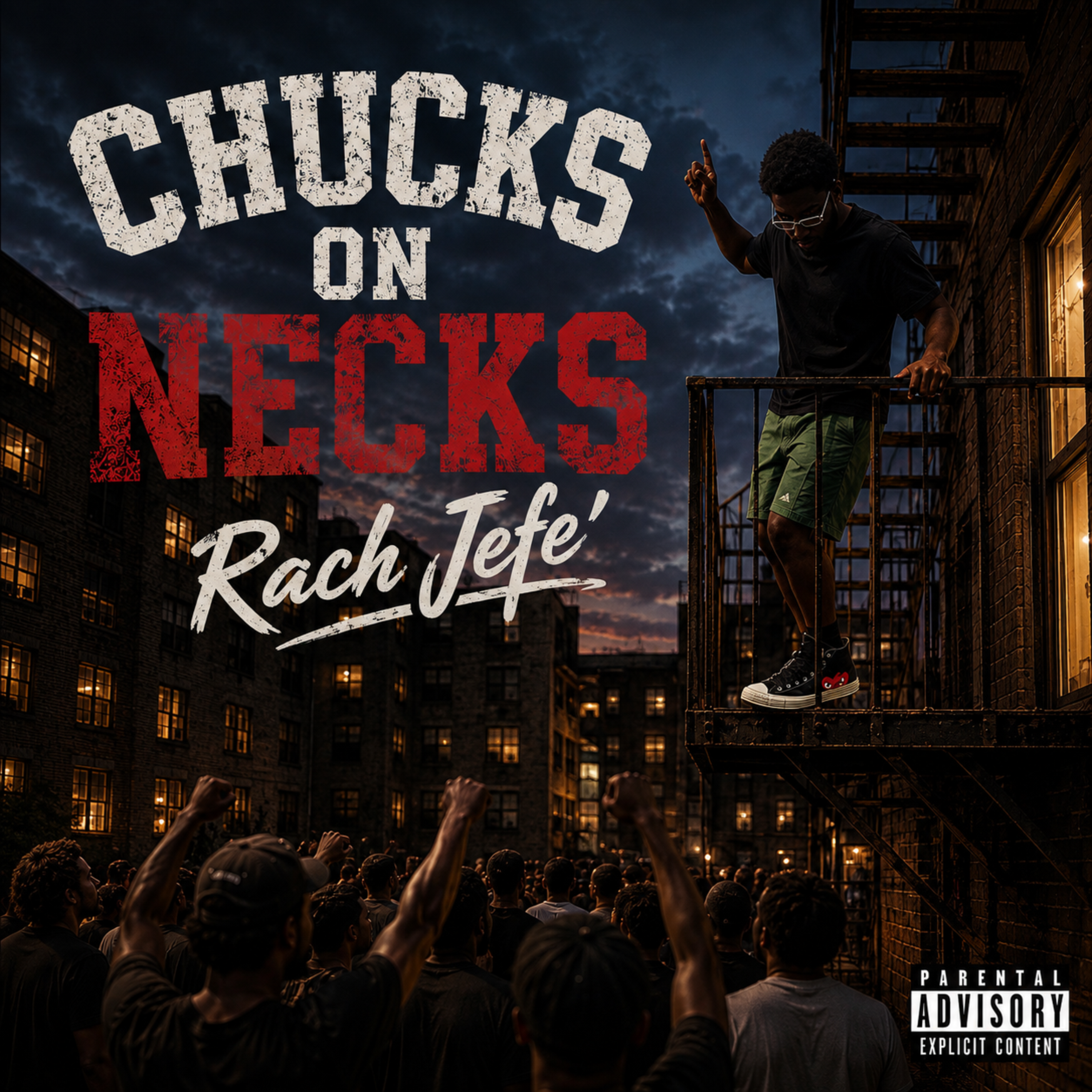 “ChucksOnNecks” by Rach Jefe’ cover art