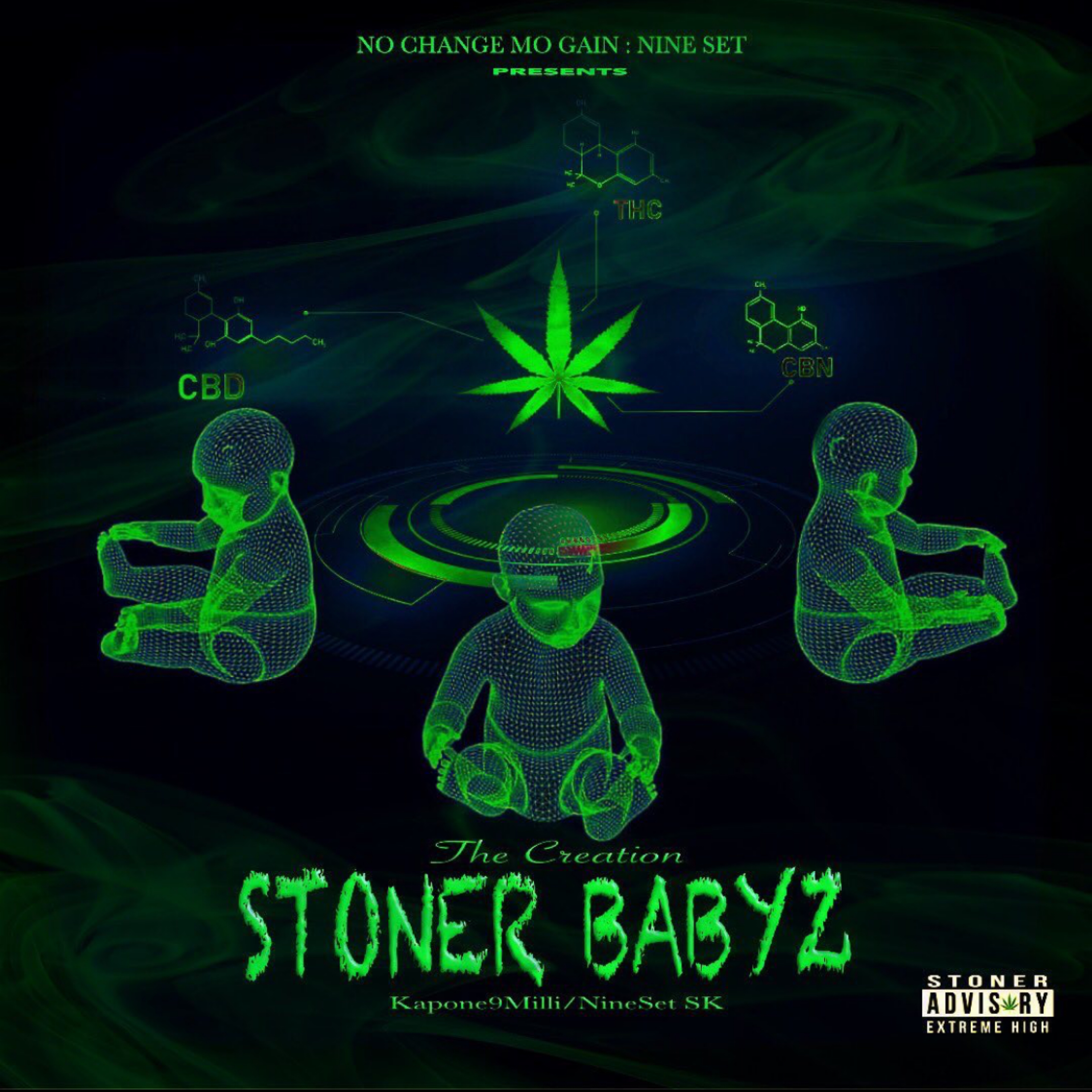 The Creation Of The Stoner Babyz by Nineset SK cover art