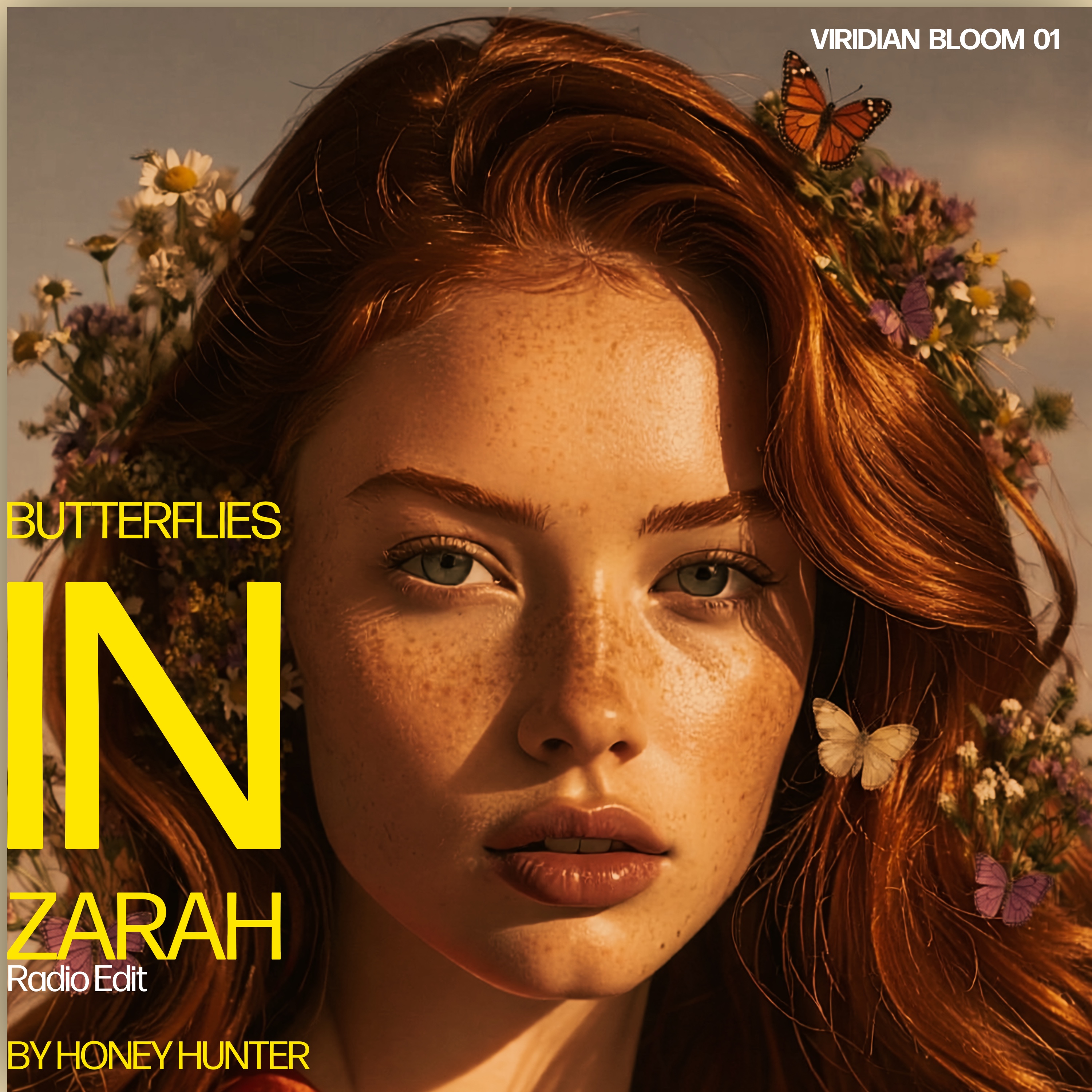 Butterflies in Zara artwork