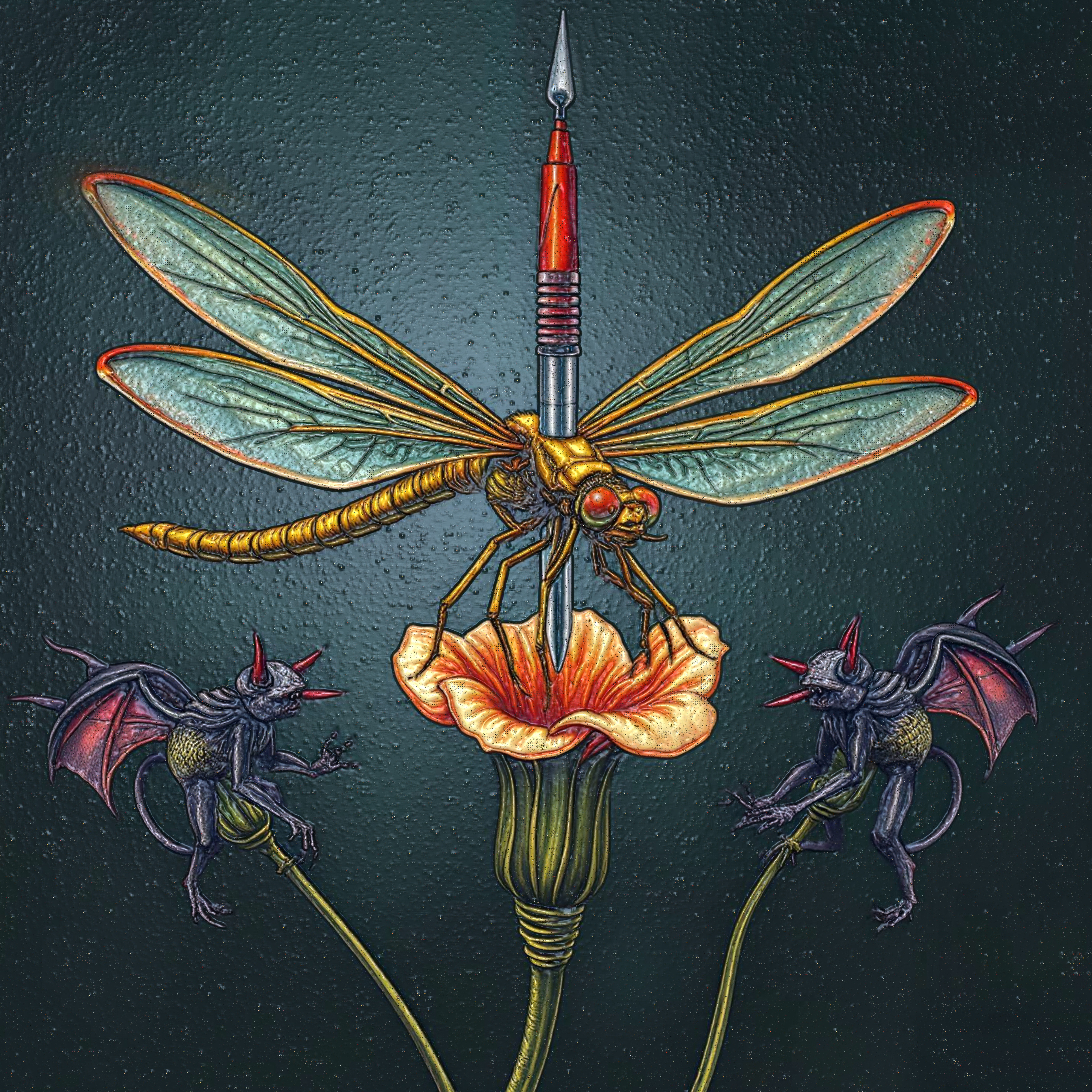 Darning Needles artwork