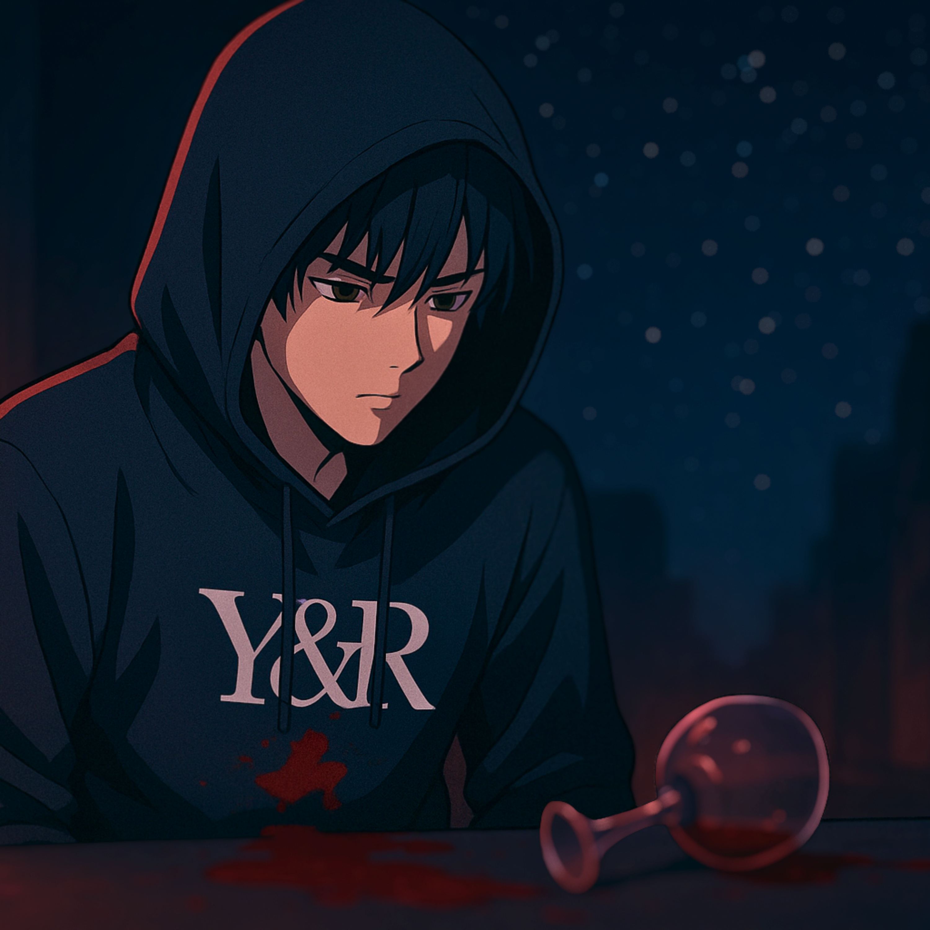 Blood On The Y&R artwork