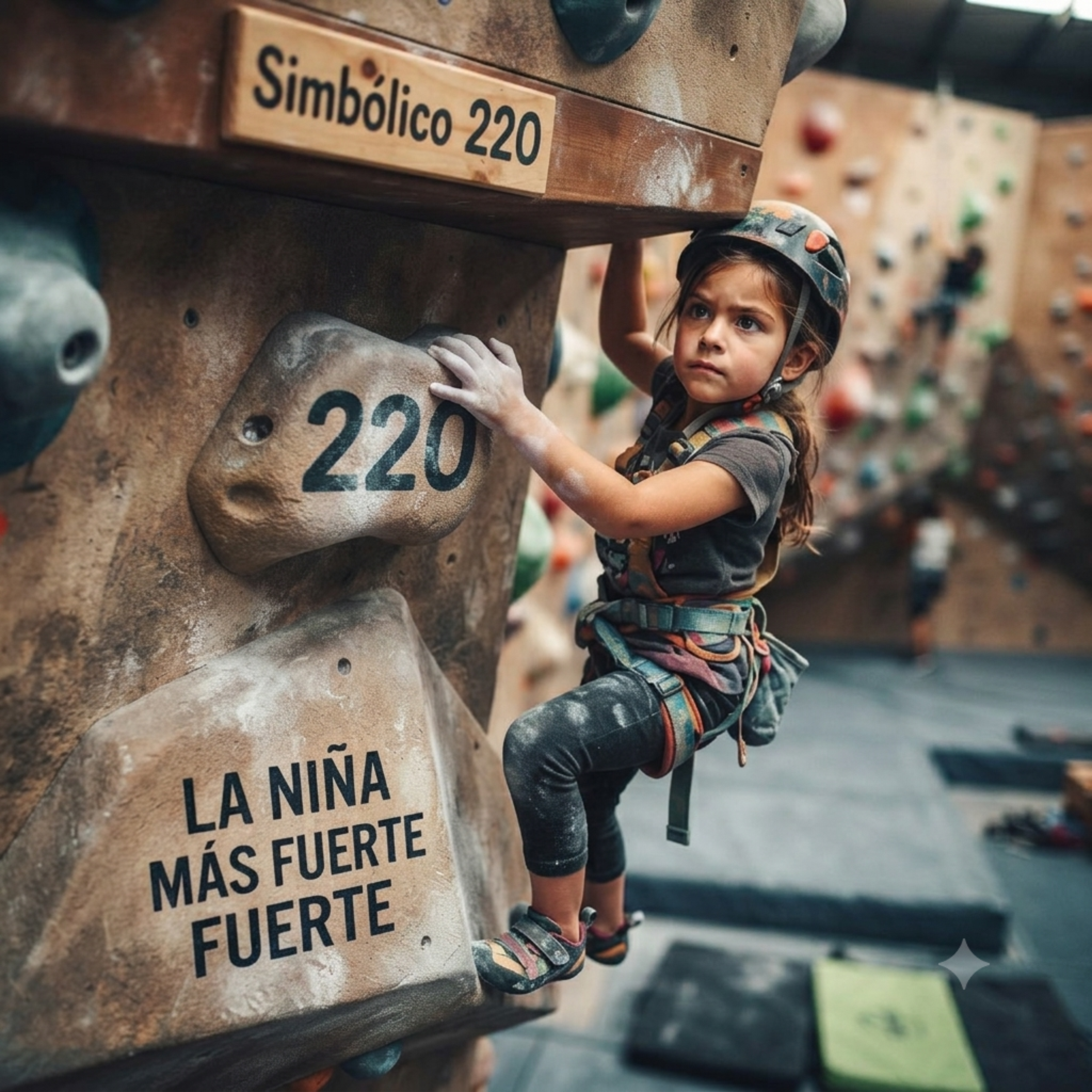  la niña mas fuerte by simbolico220 cover art