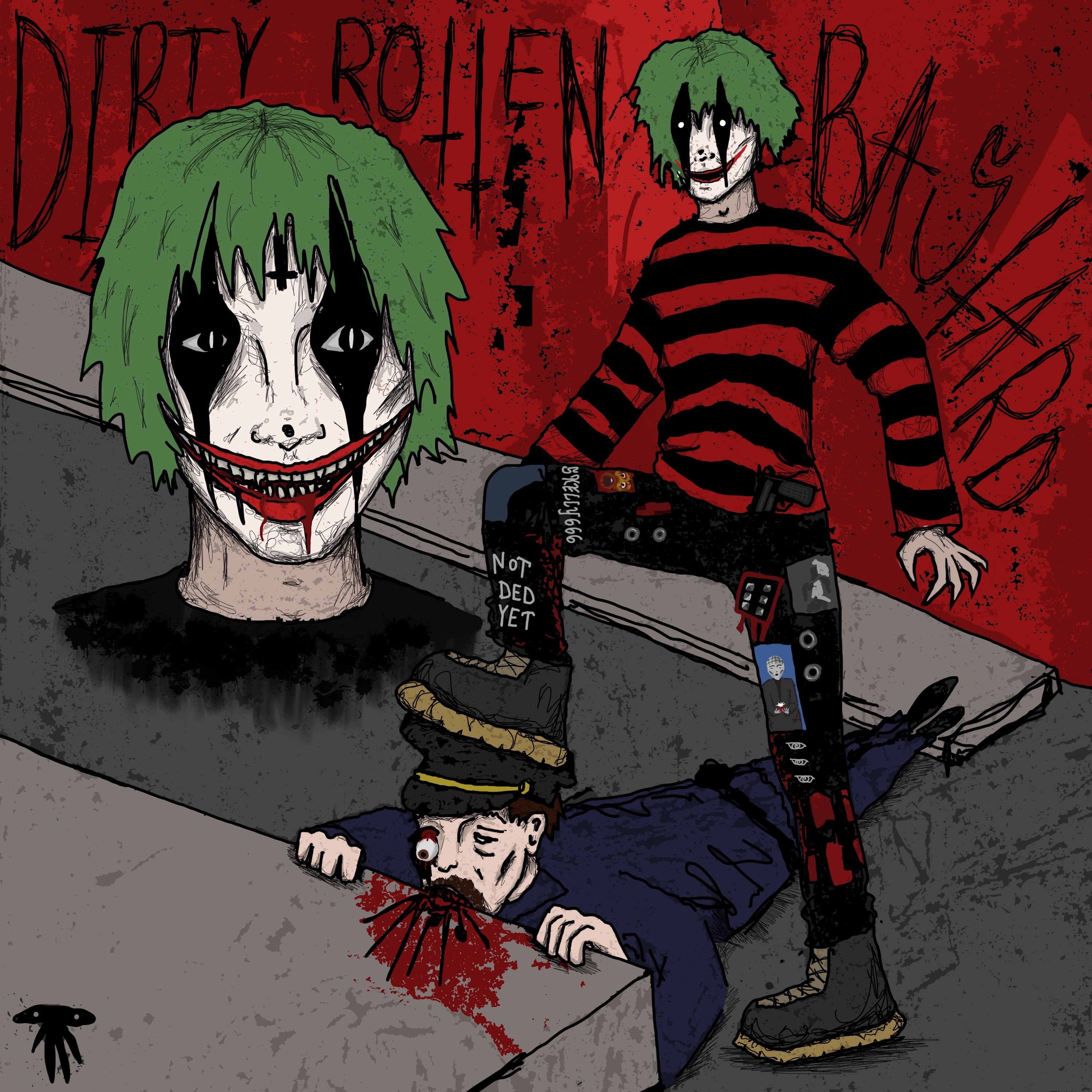 DIRTY ROTTEN BASTARD artwork