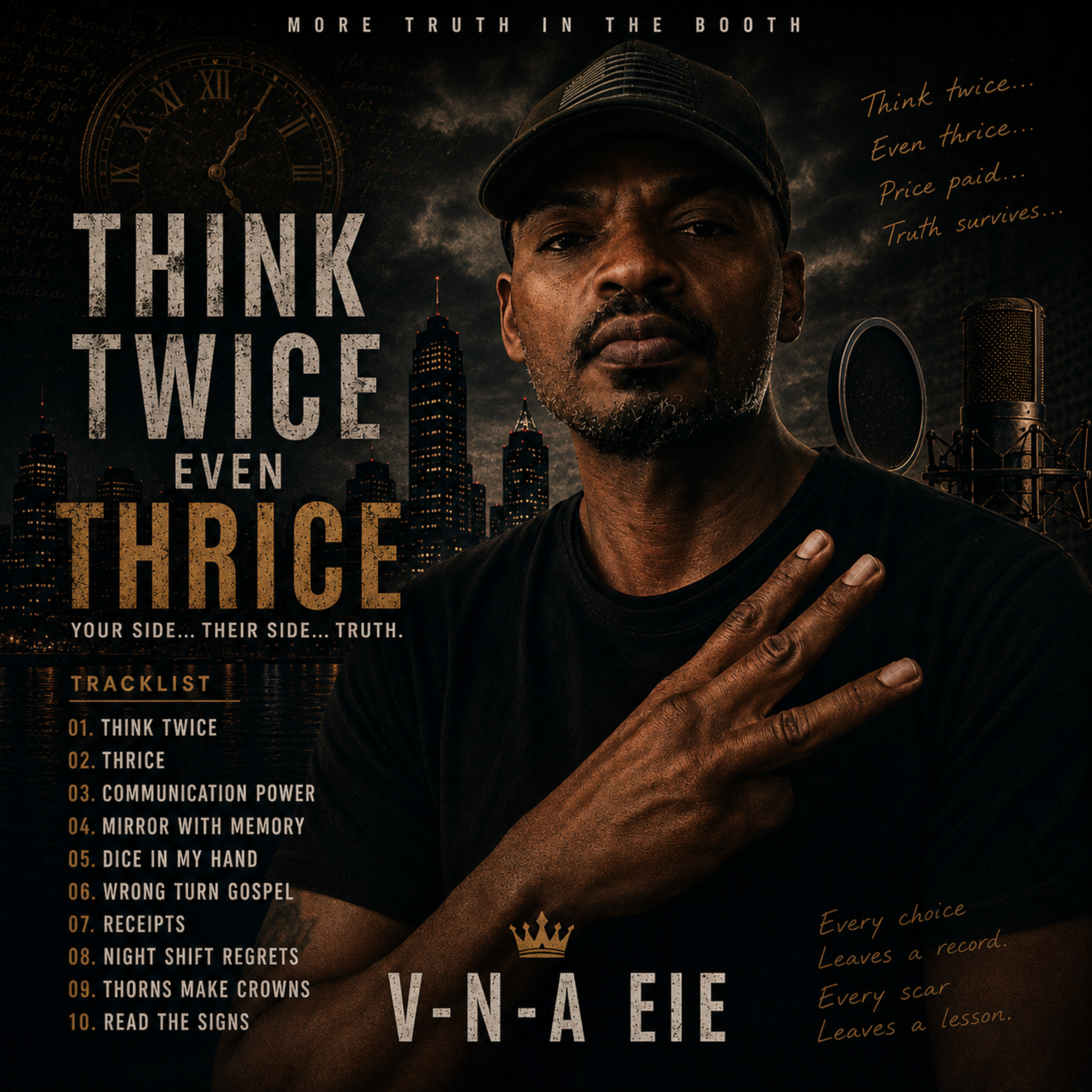 Think Twice even Thrice by V-n-A eie cover art