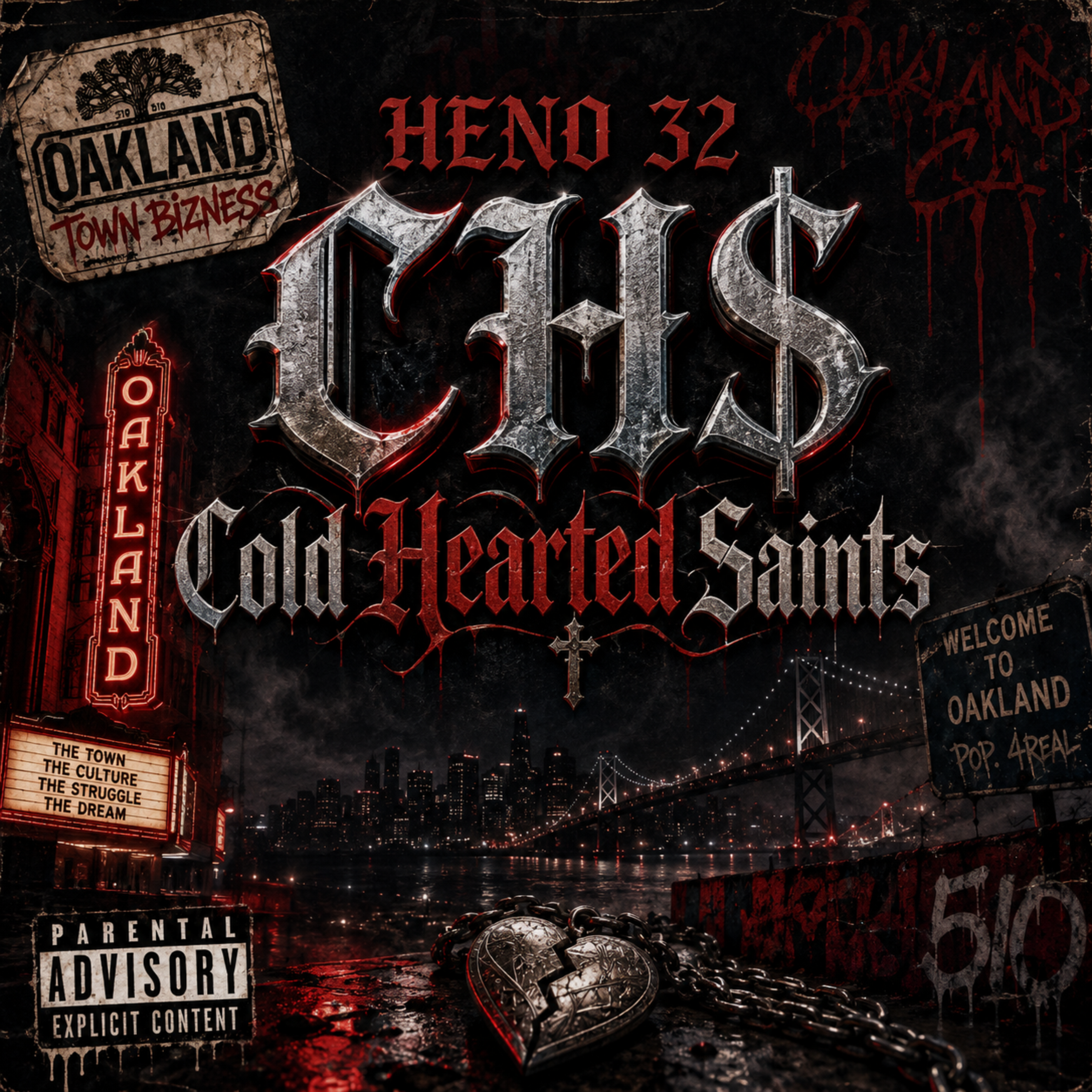 CH$ - Cold Hearted Saints (Detroit Flow) by Heno 32 cover art