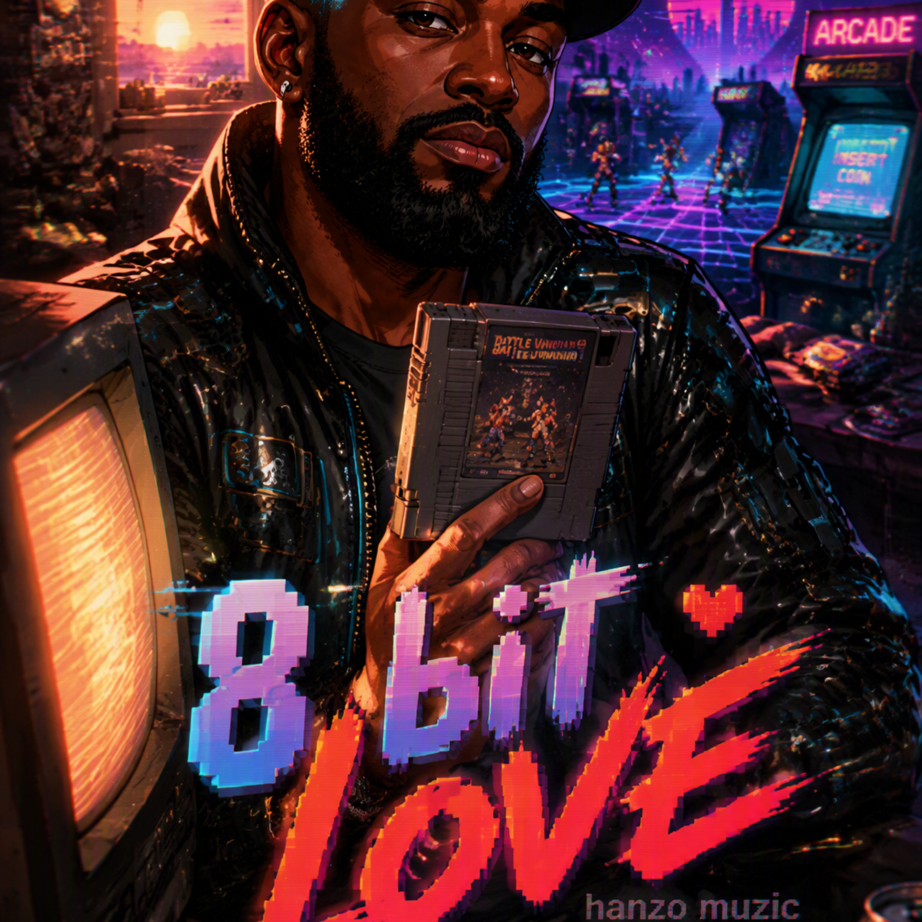 8 Bit love by Hanzo Muzic cover art
