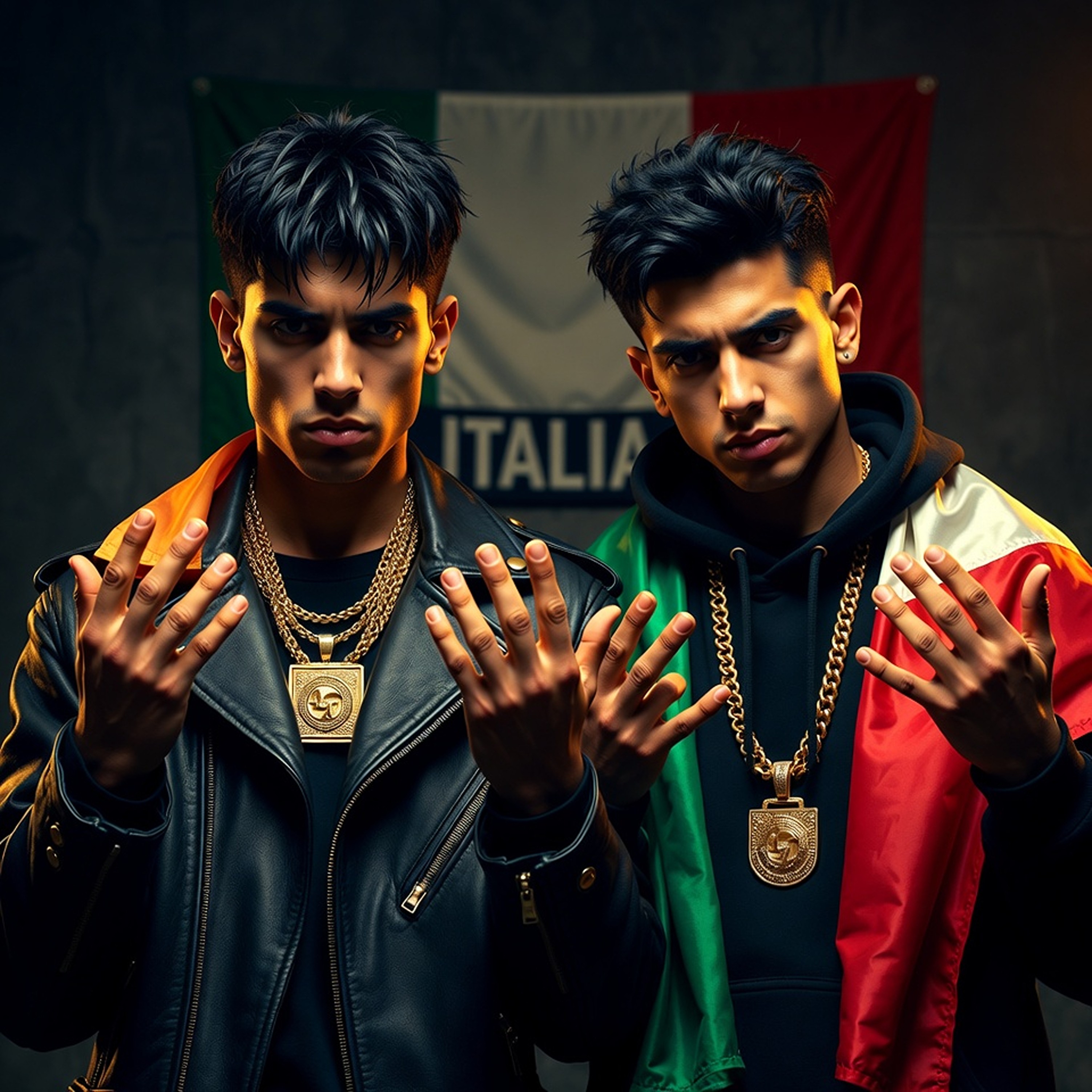 Gucci Mafia Italia artwork