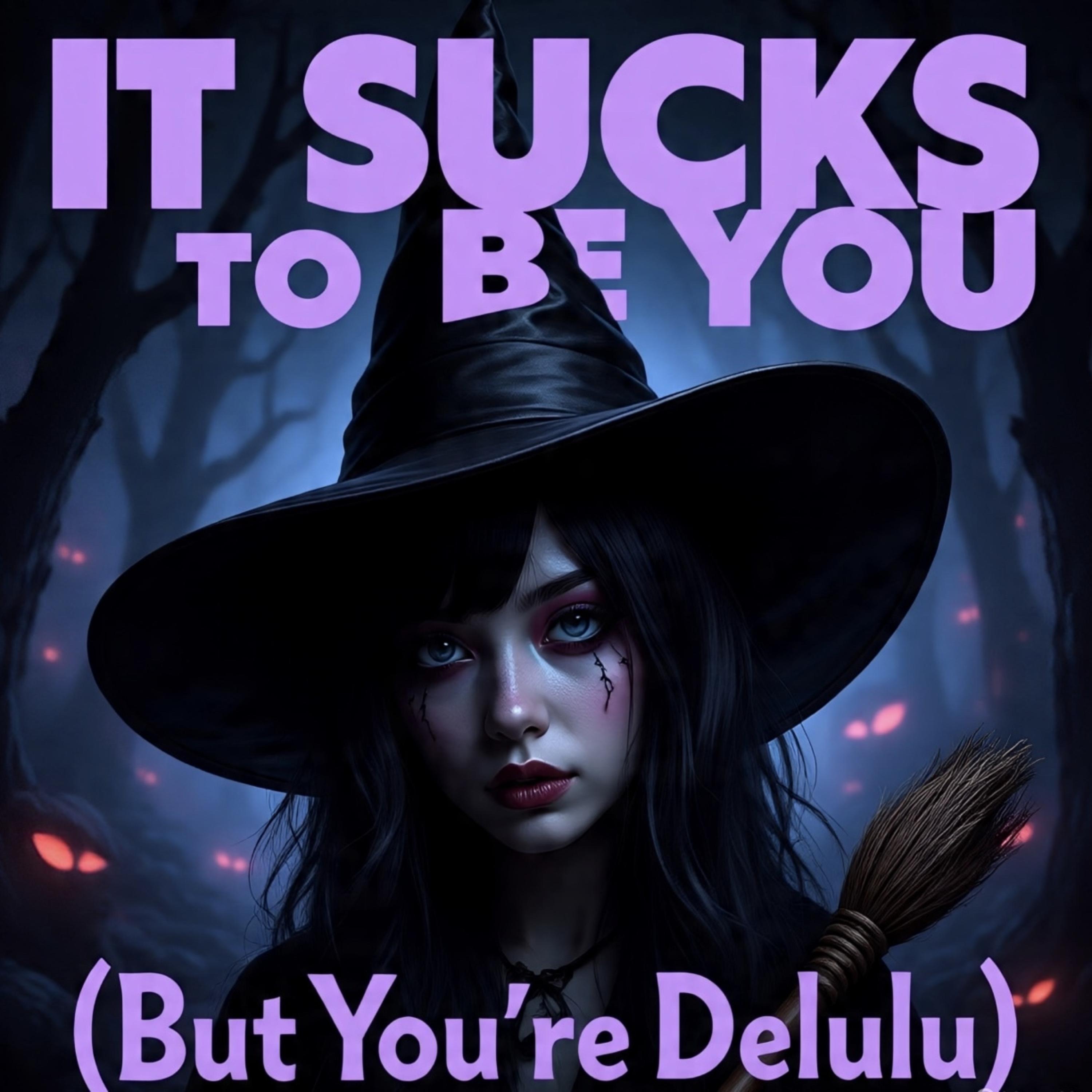 It Sucks to be you, (you’re Delulu) artwork