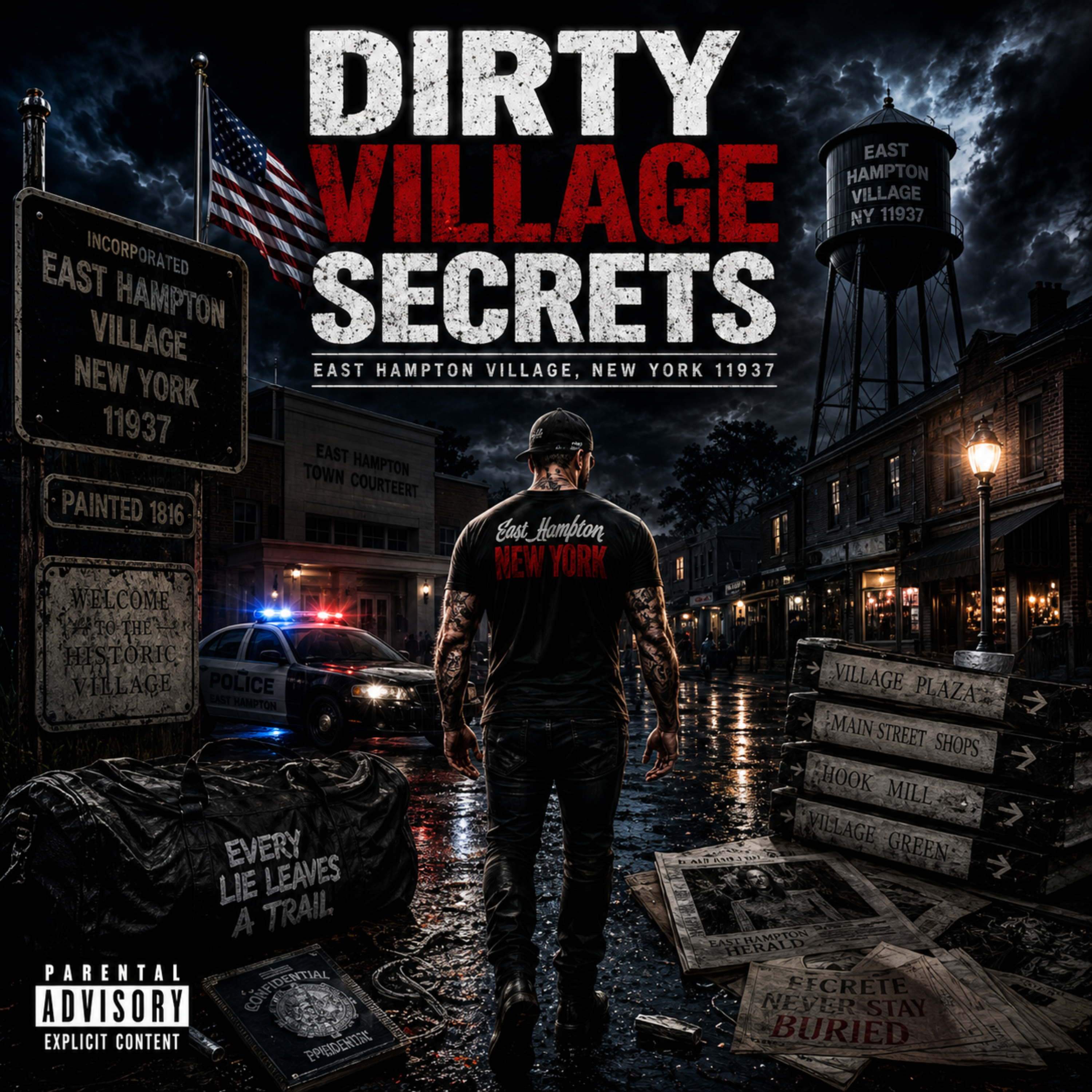 DIRTY VILLAGE SECRETS by The Broken Farther cover art