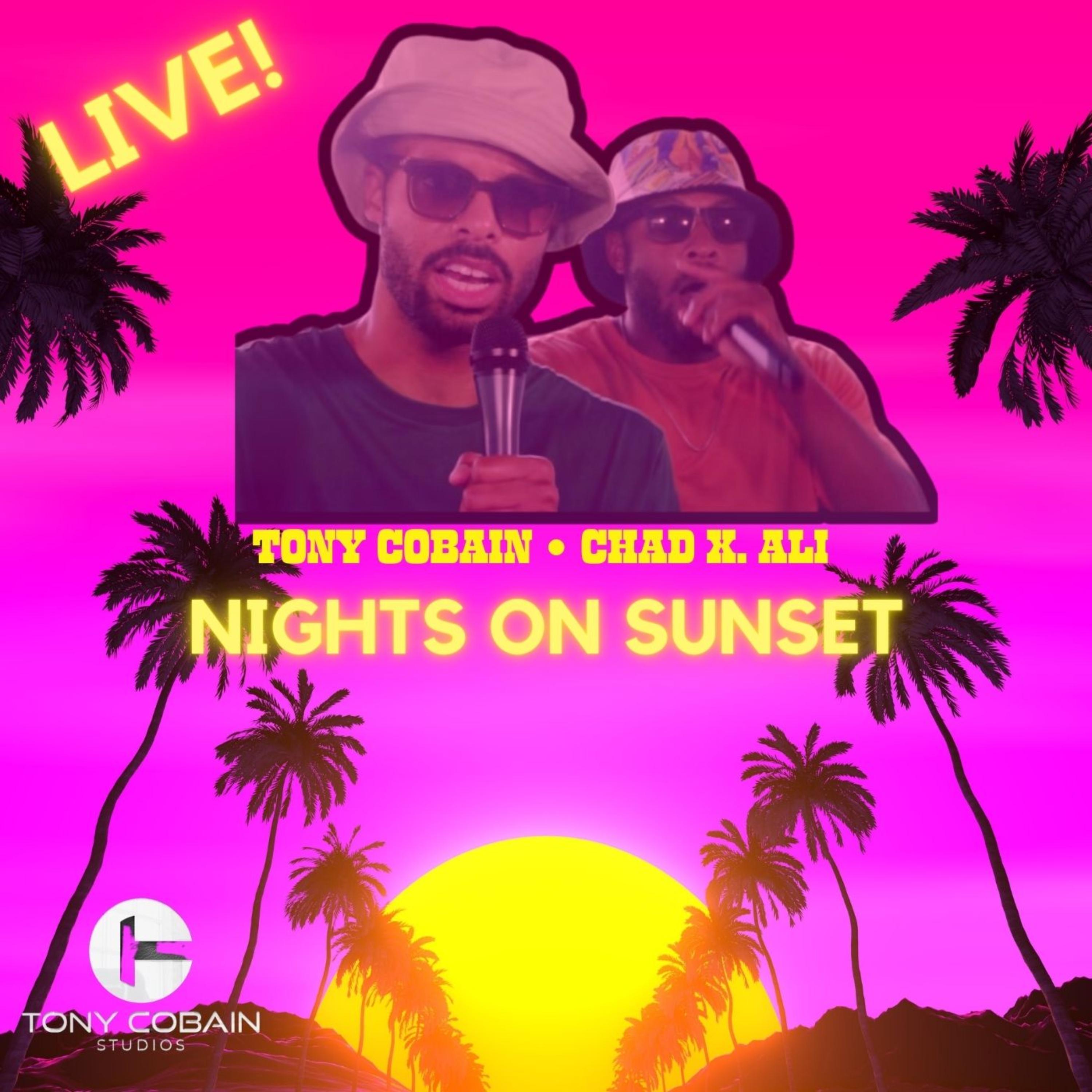 Nights On Sunset(Live!) by Tony Cobain cover art