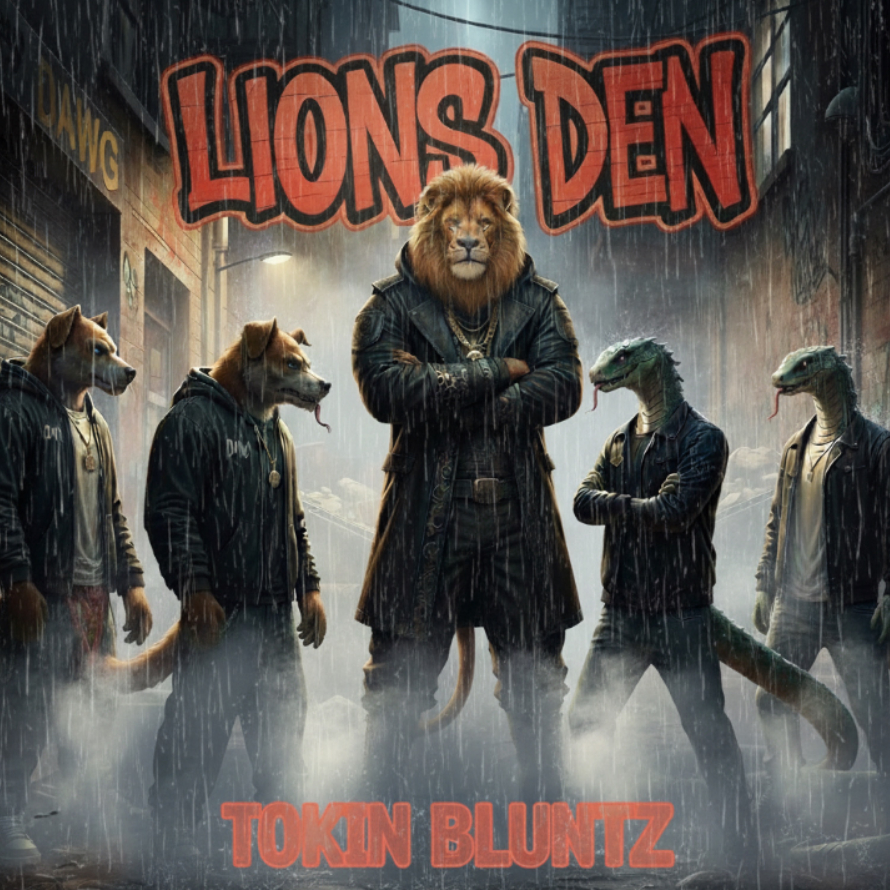LIONS DEN artwork