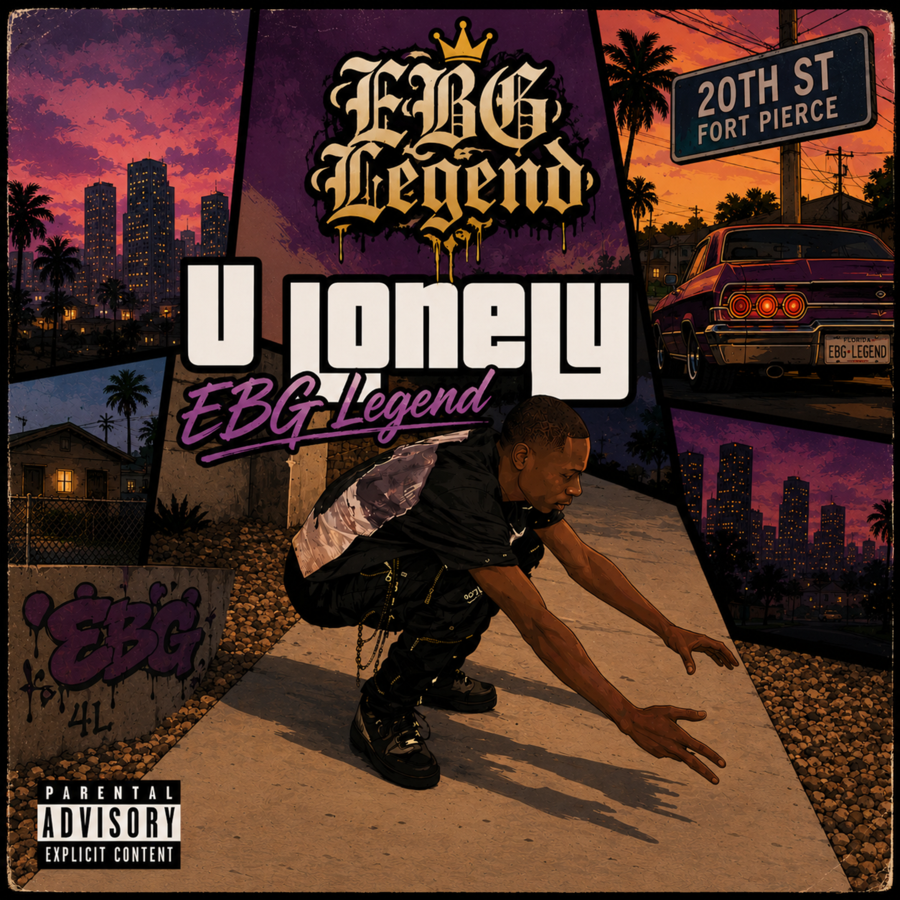 Is You Lonely by EBG Legend cover art