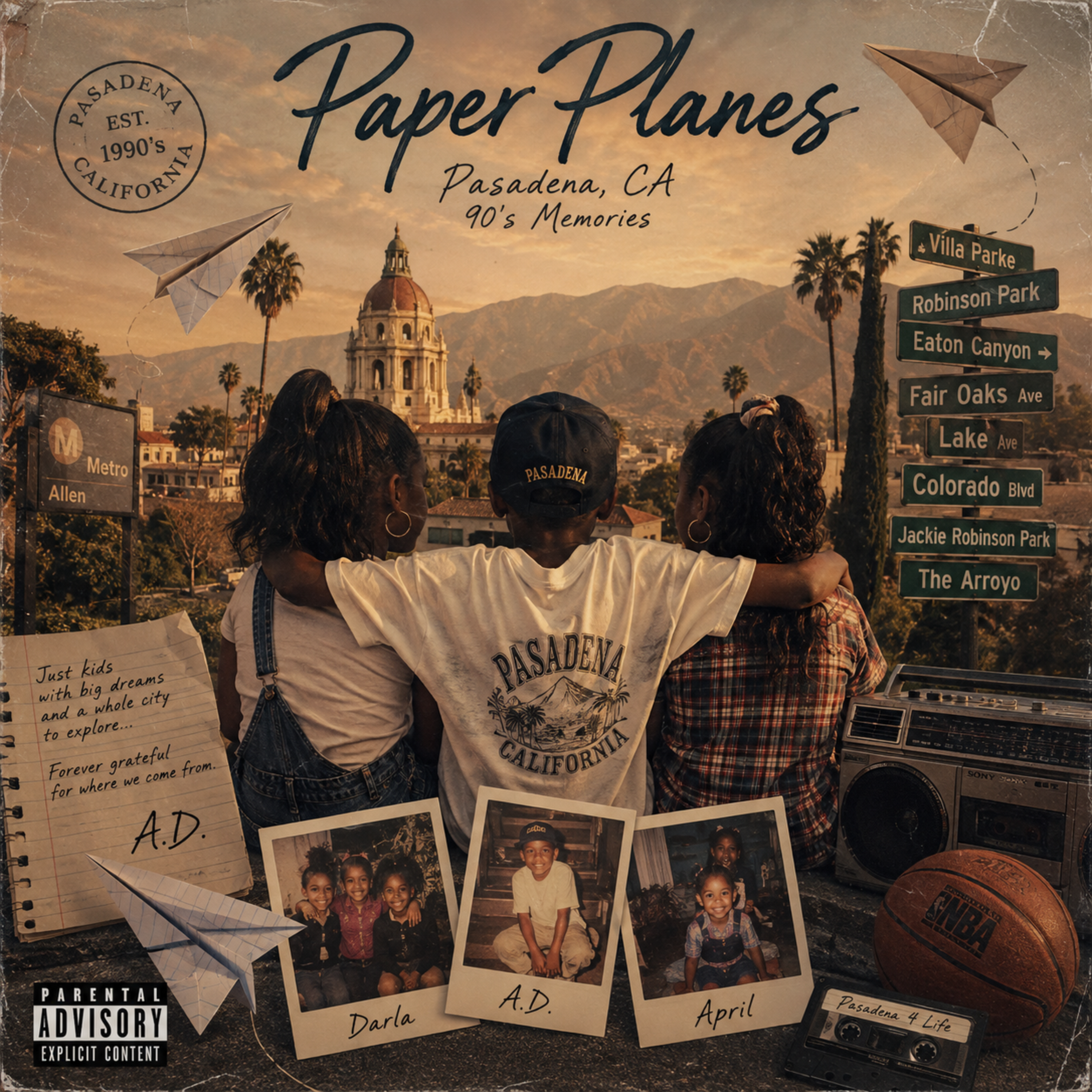Paper Planes by A.D. cover art